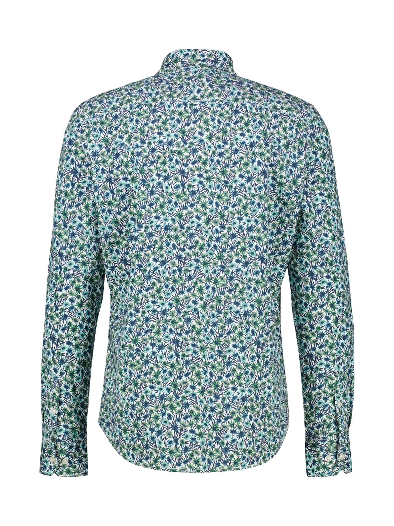 LERROS Langarmhemd "Langarmhemd, floral bedruckt" günstig online kaufen