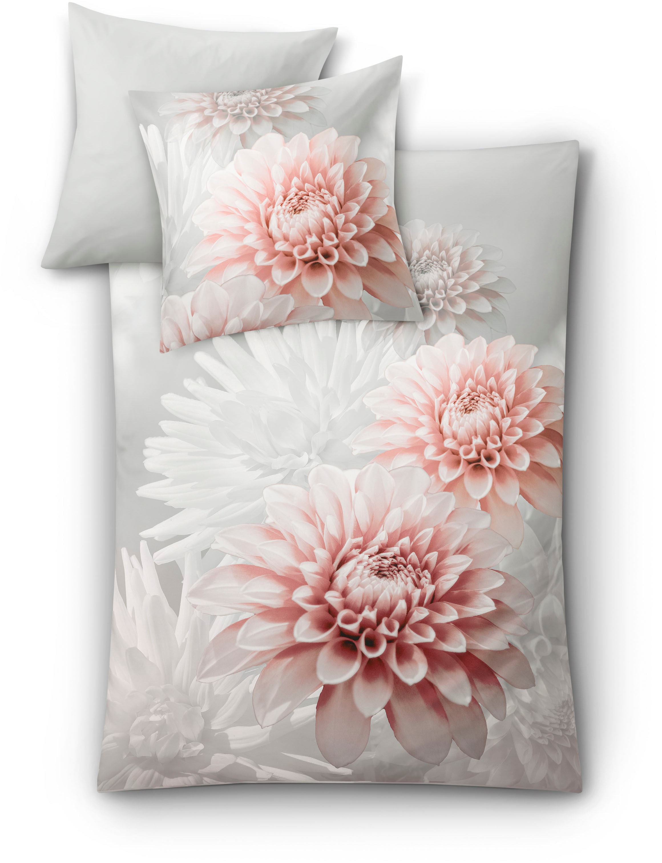 Kleine Wolke "Dalie" 2 Stk. mit floralem Dessin