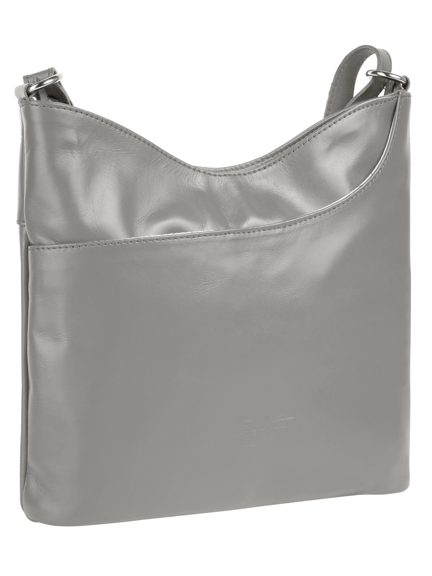 Samantha Look Umhängetasche echt Leder, Made in Italy