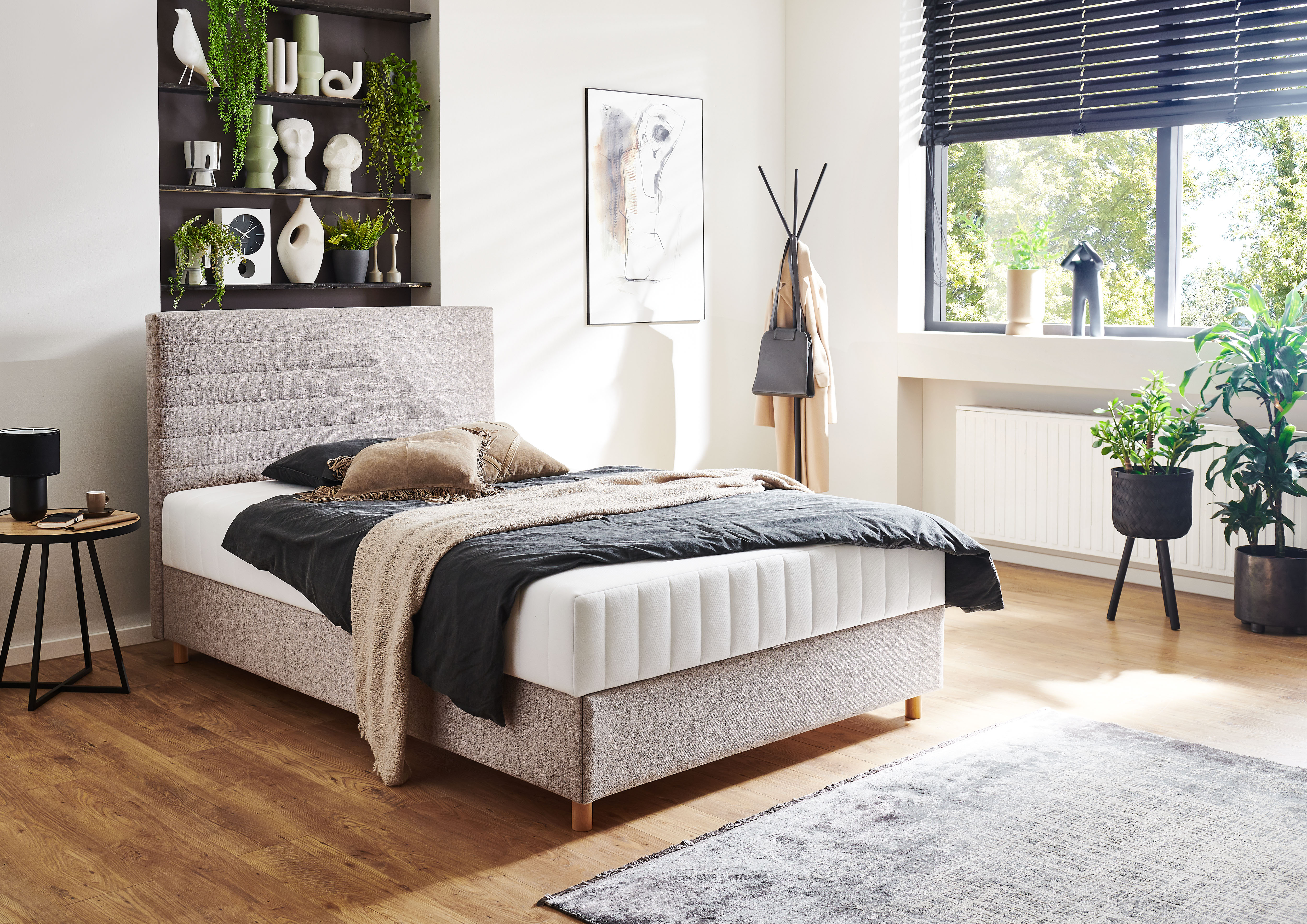 ATLANTIC home collection "Josie" mit Taschen-Federkernmatratze und Bettkasten