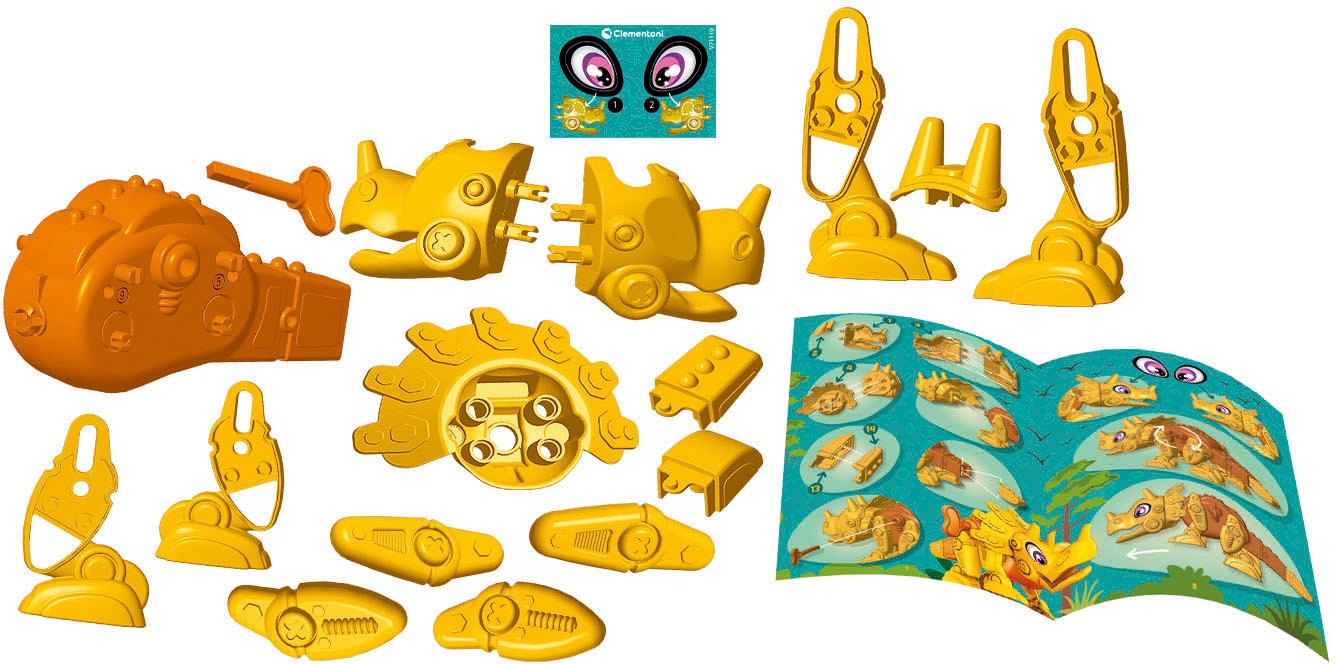 Clementoni® Roboter »Galileo, DinoBot Triceratops«, Made in Europe