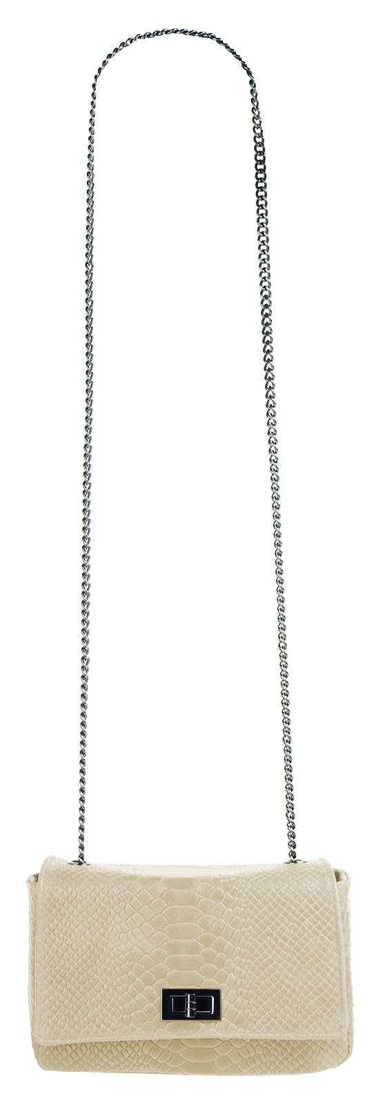 Cluty Umhängetasche echt Leder, Made in Italy