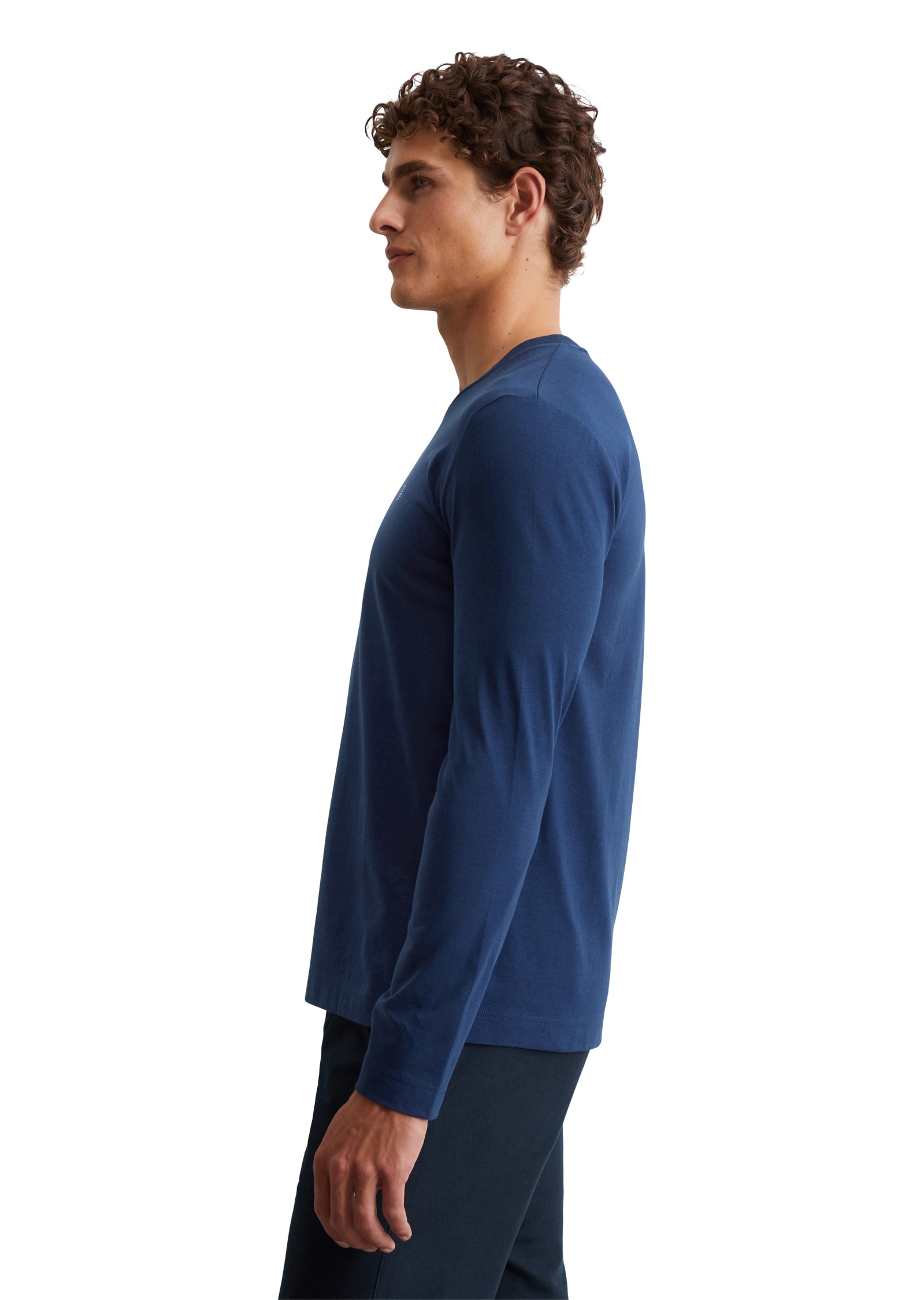 Marc O'Polo Langarmshirt »aus reiner Bio-Baumwolle«