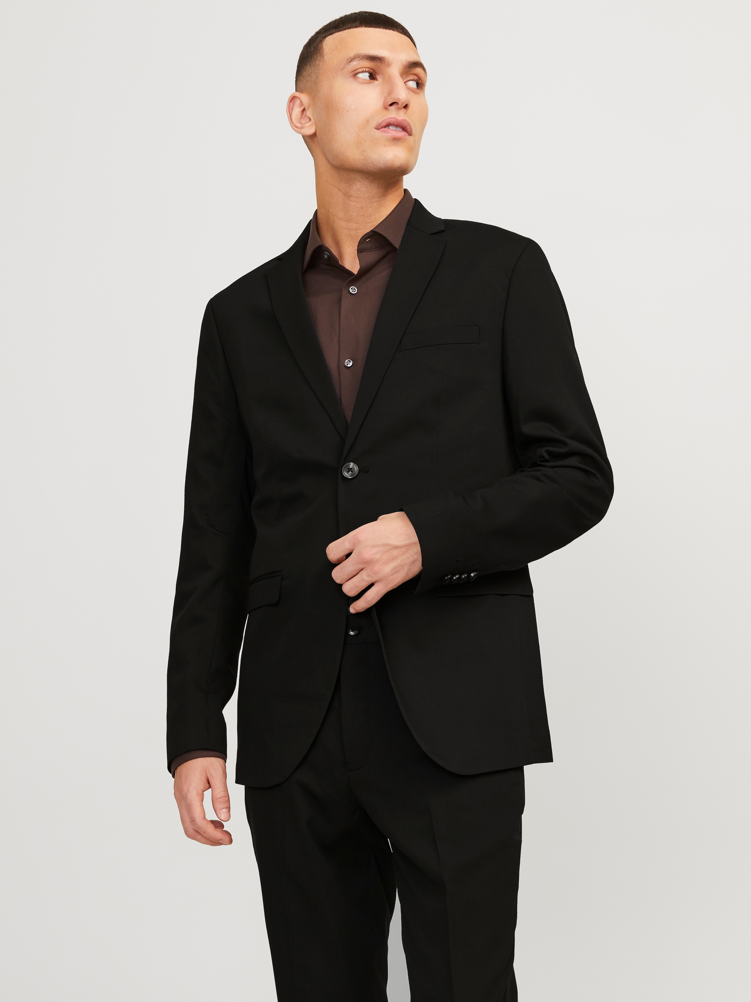 Jack & Jones "JPRFRANCO Blazer mit 2-Knopf-Form und extra schmalem Schnitt" günstig online kaufen