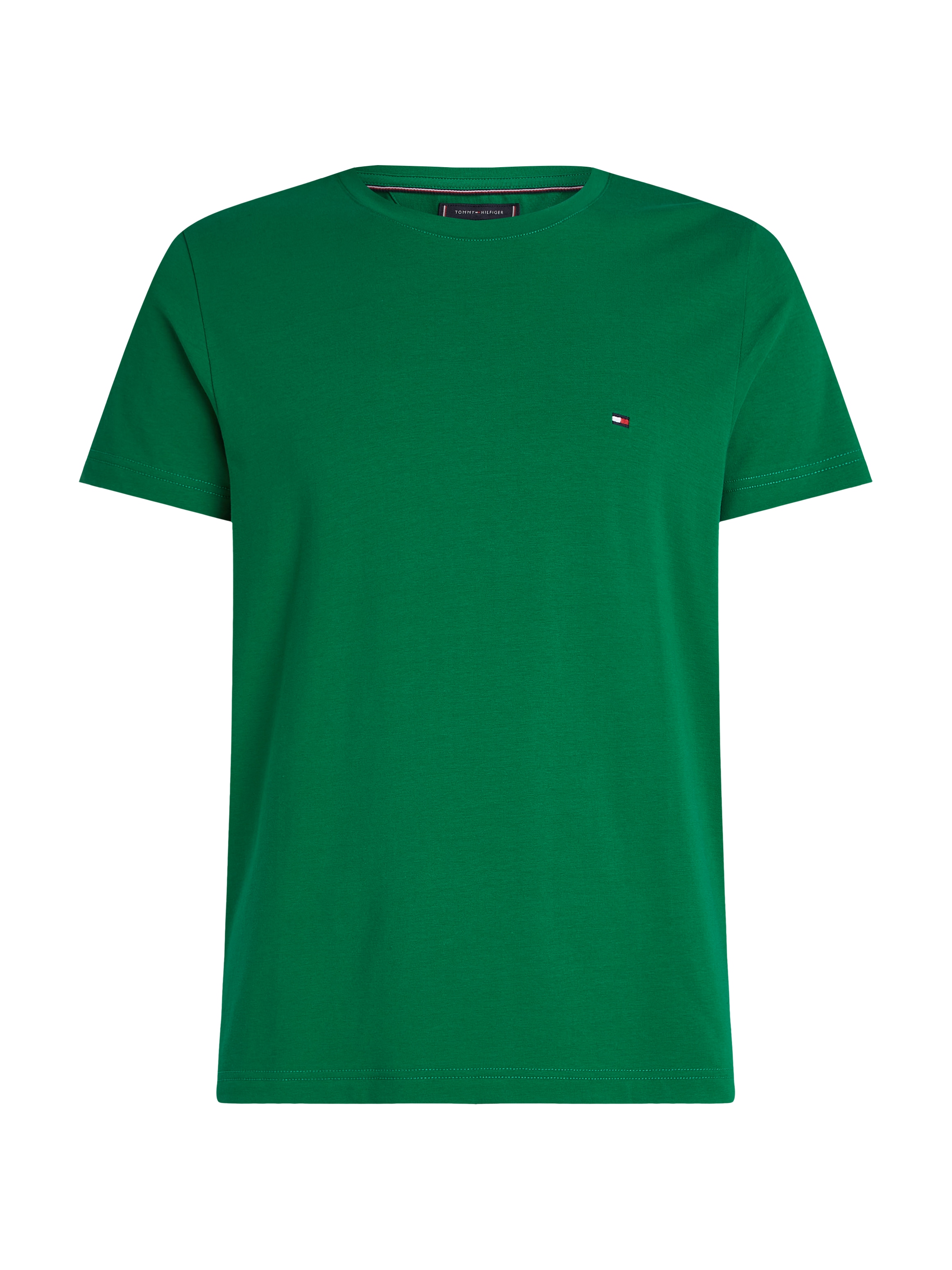 Tommy Hilfiger T-Shirt "STRETCH SLIM FIT TEE", mit Rundhalsausschnitt günstig online kaufen