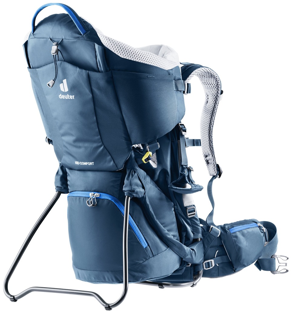 deuter Babytrage »Kid Comfort« bis 3.230 kg mit TÜV GS Siegel, Kindertrage mit großem, weichem Kissen