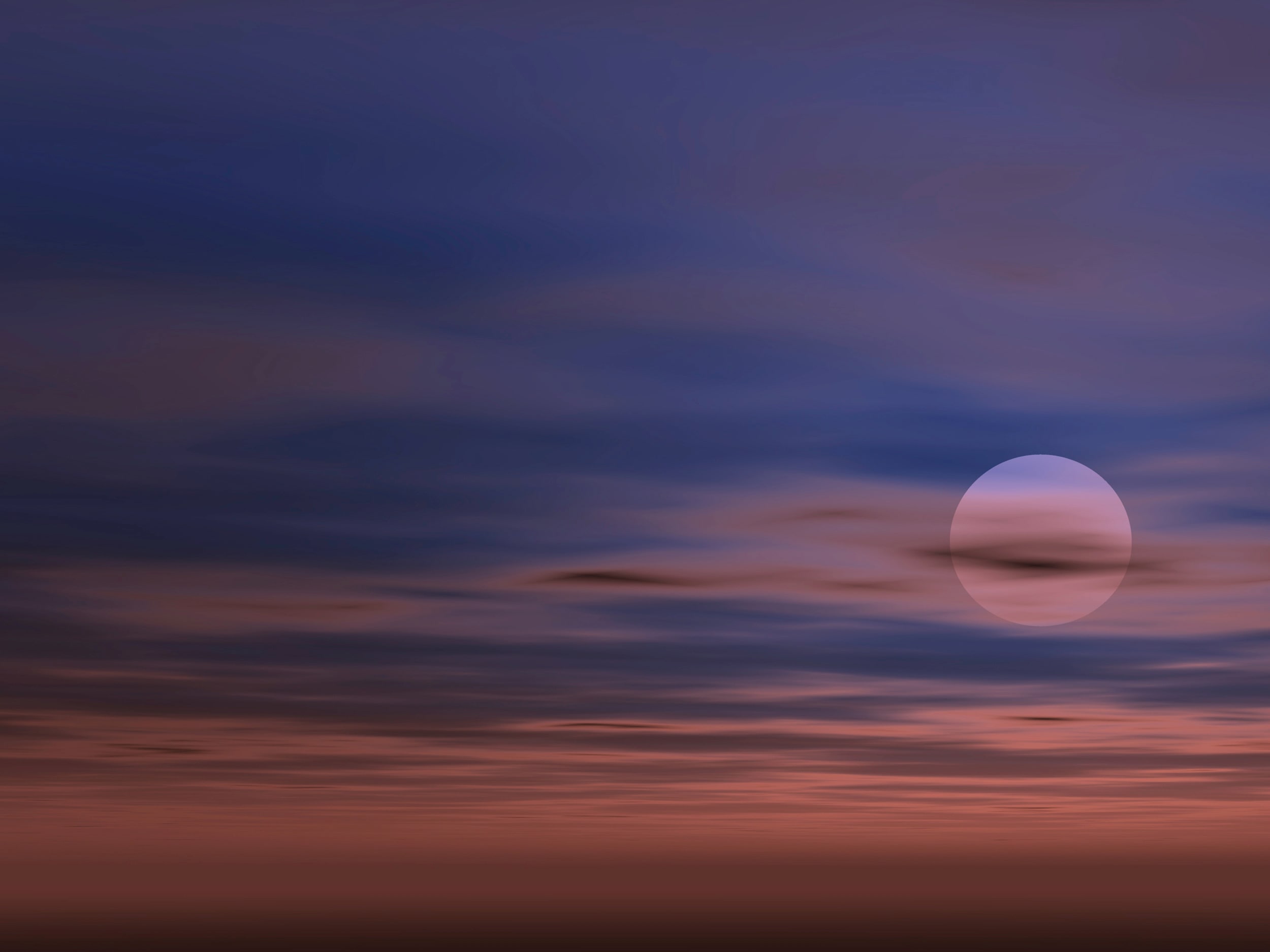 Papermoon Fototapete "HIMMELSONNE WOLKEN WELTALL SONNENUNTERGANG SOMMER XXL"