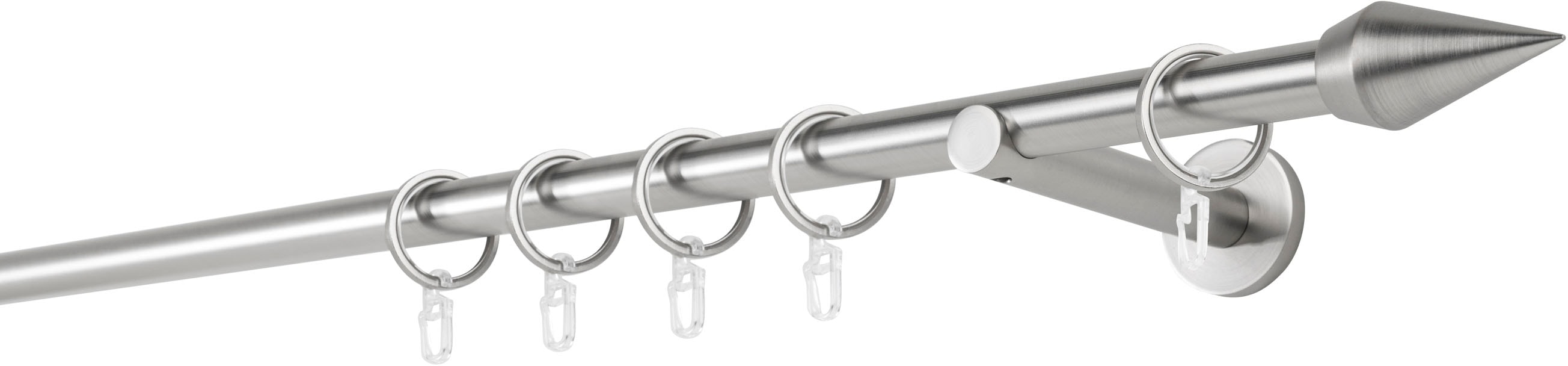 mydeco "20mm Point Wandträger 12 cm" 1 läufig-läufig Fixmaß
