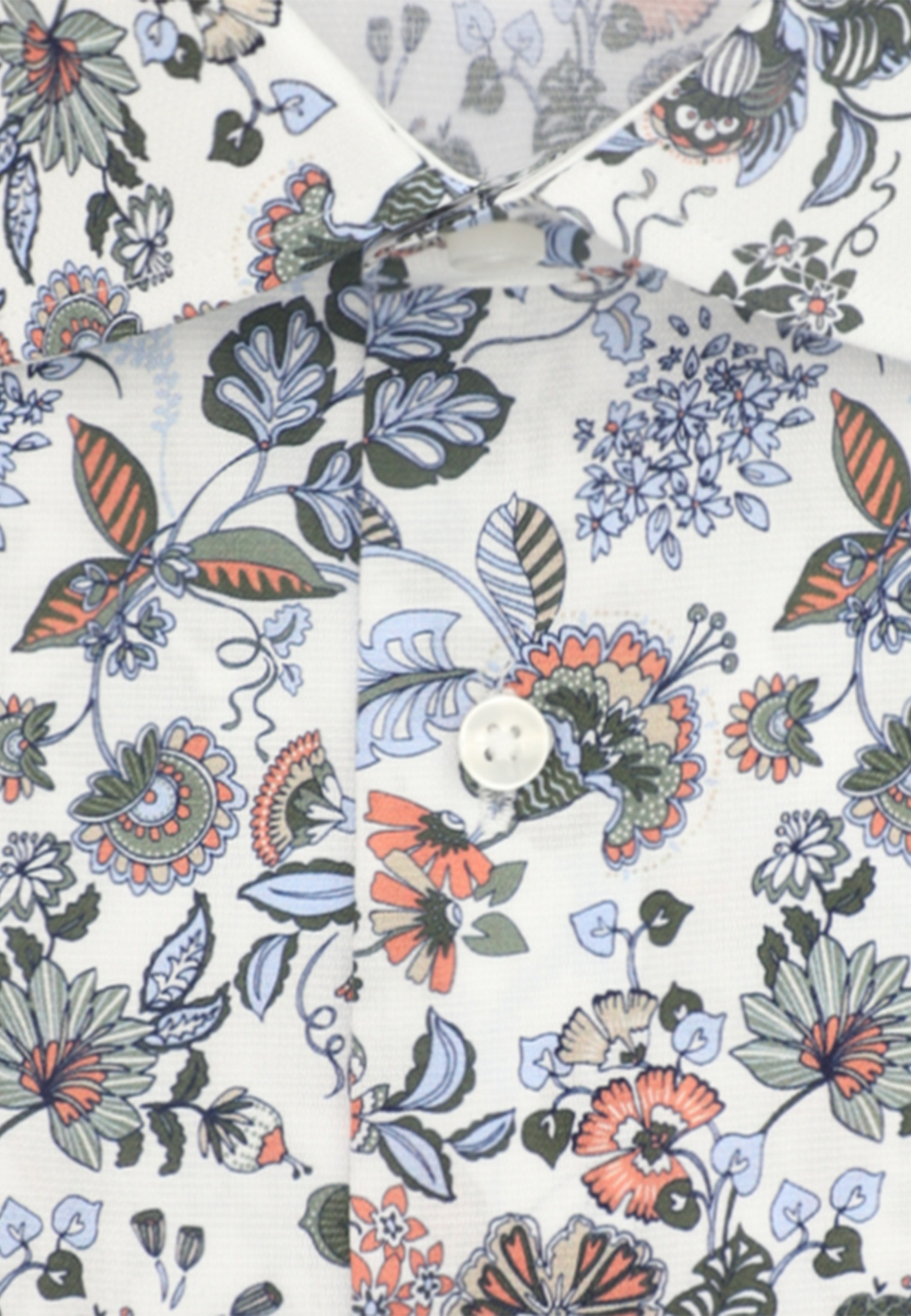 seidensticker Businesshemd »Shaped« Shaped Langarm Kentkragen Druck