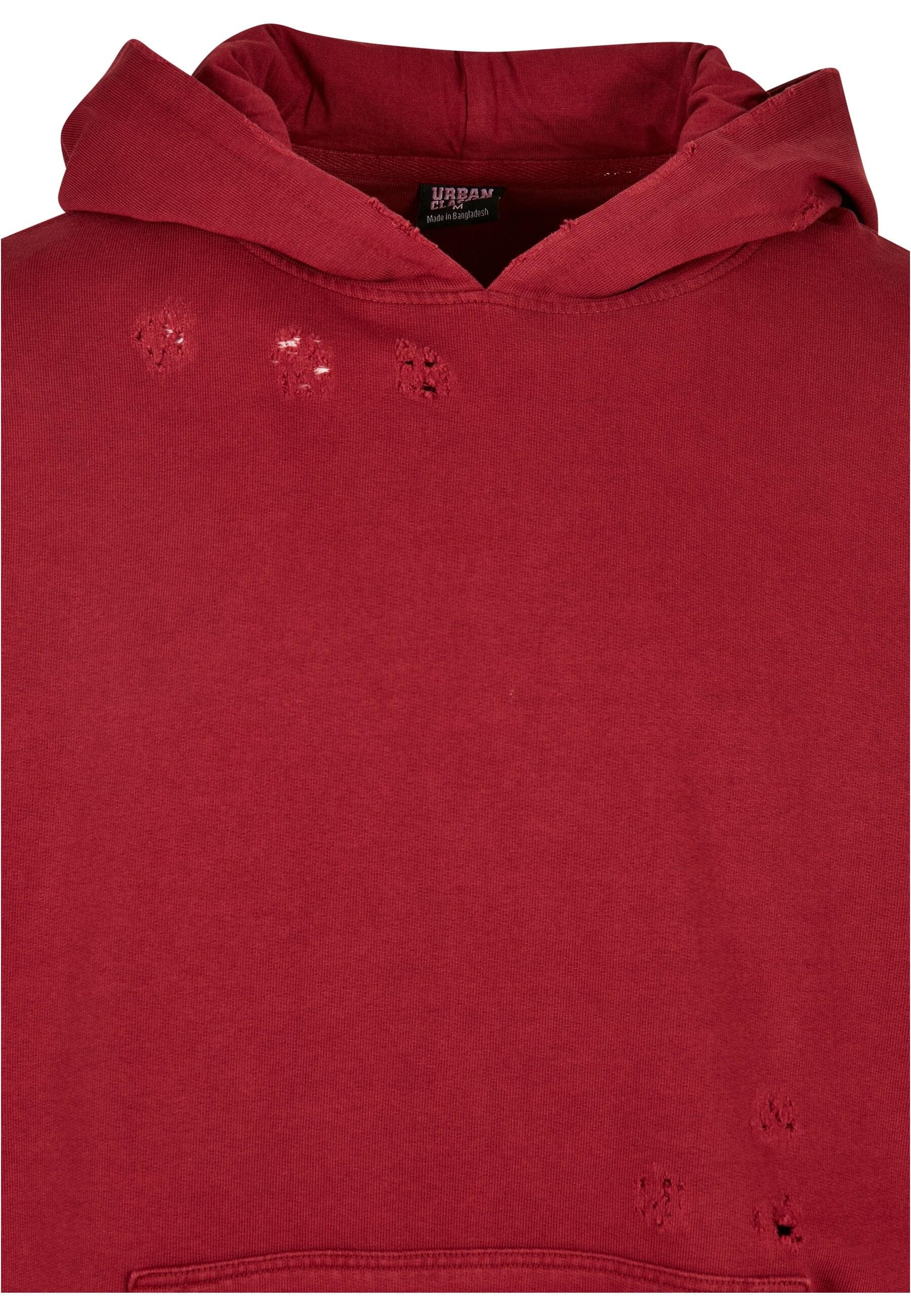 URBAN CLASSICS Kapuzensweatshirt »Urban Classics Herren Distressed Hoody«, (1 tlg.)