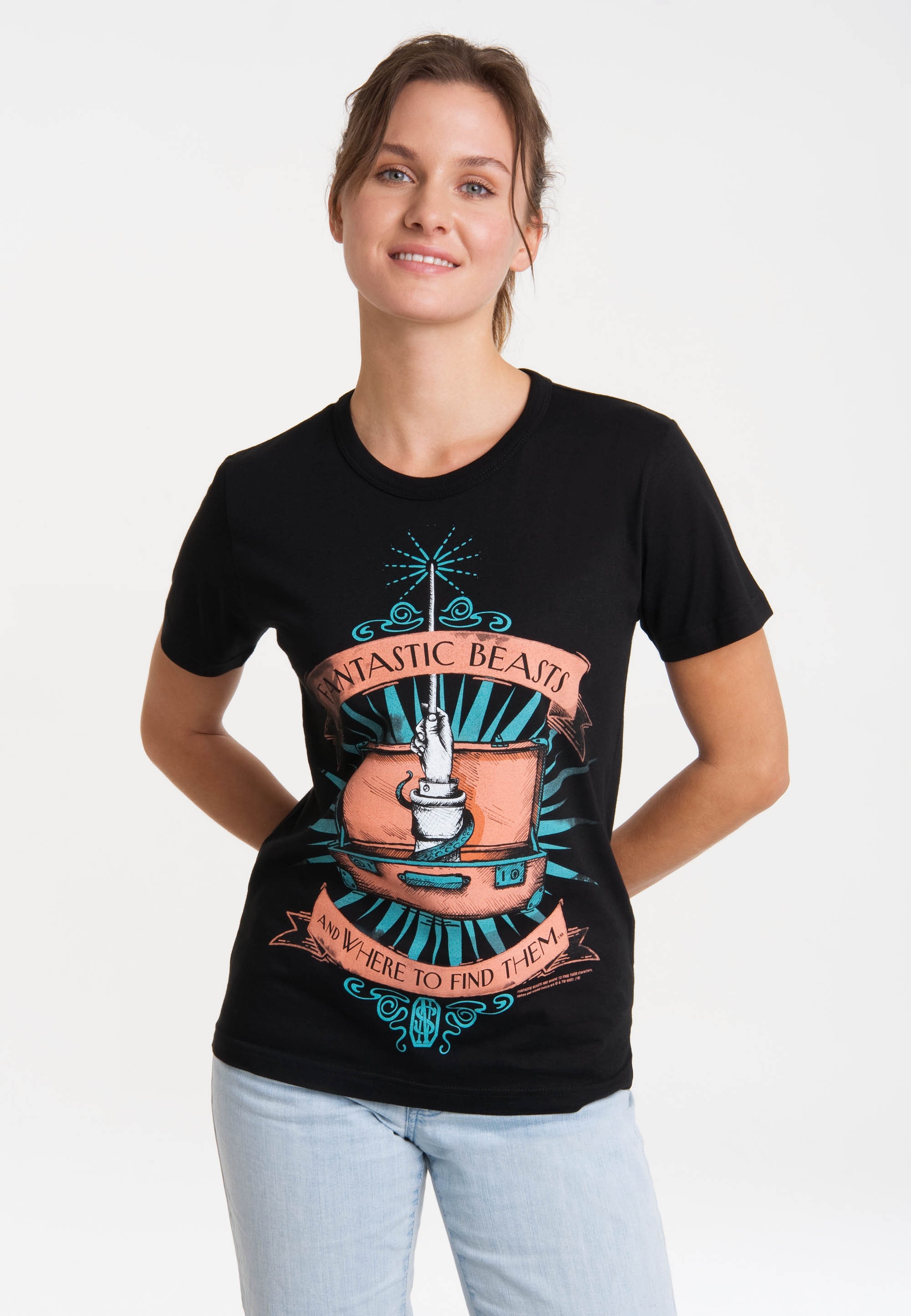 LOGOSHIRT T-Shirt "Fantastic Beasts And Where To Find Them", mit lizenziert günstig online kaufen