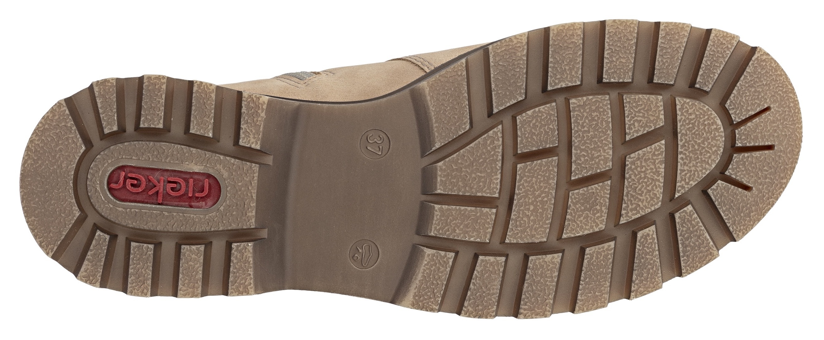 Thumbnail - Rieker Chelseaboots, Schlupfboots, Stiefelette, Blockabsatz, mit kuscheligem Warmfutter