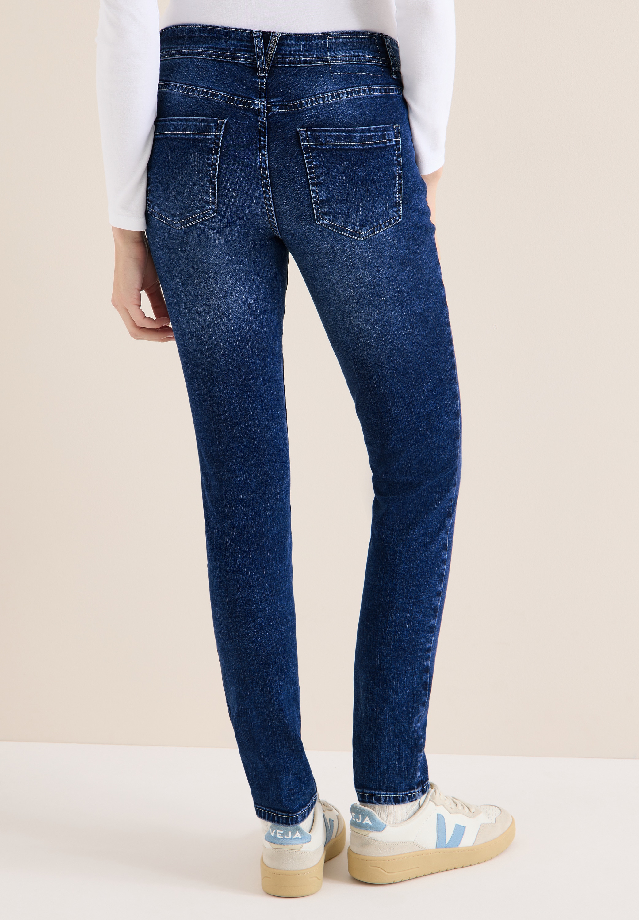 Cecil Slim-fit-Jeans Middle Waist günstig online kaufen