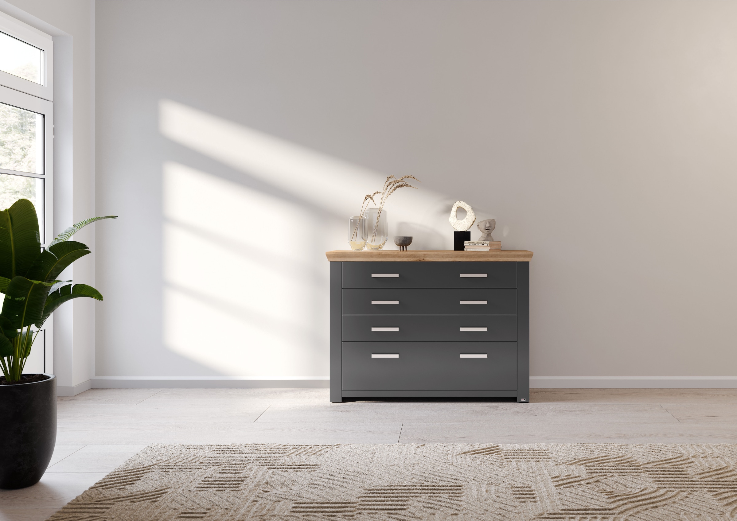 set one by Musterring Kommode "York Schlafen", (1 St.), 8 Schubkästen an 4 günstig online kaufen
