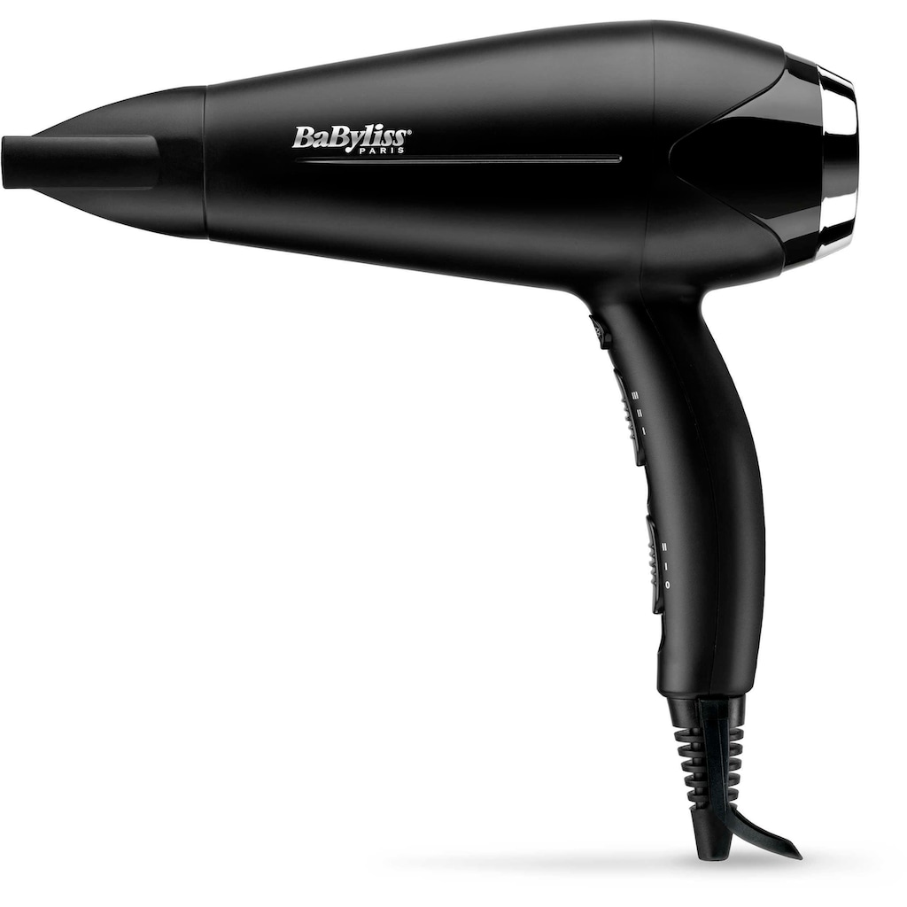 BaByliss Haartrockner »D572DE Turbo Smooth«, 2200 W, 2 Aufsätze