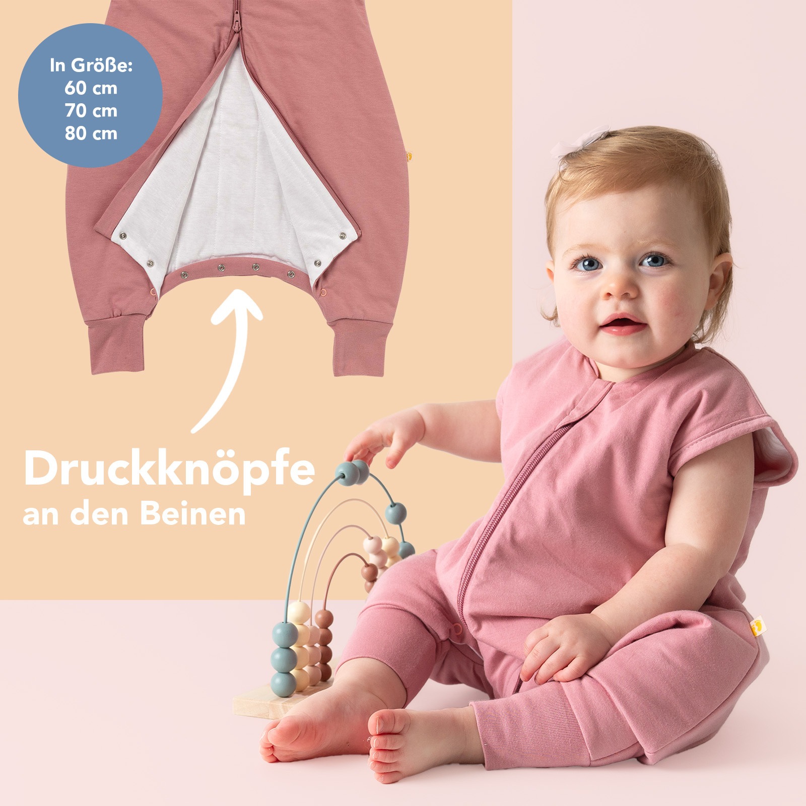 Schlummersack Babyschlafsack »Schlafsack mit Füßen 1.0 Tog«
