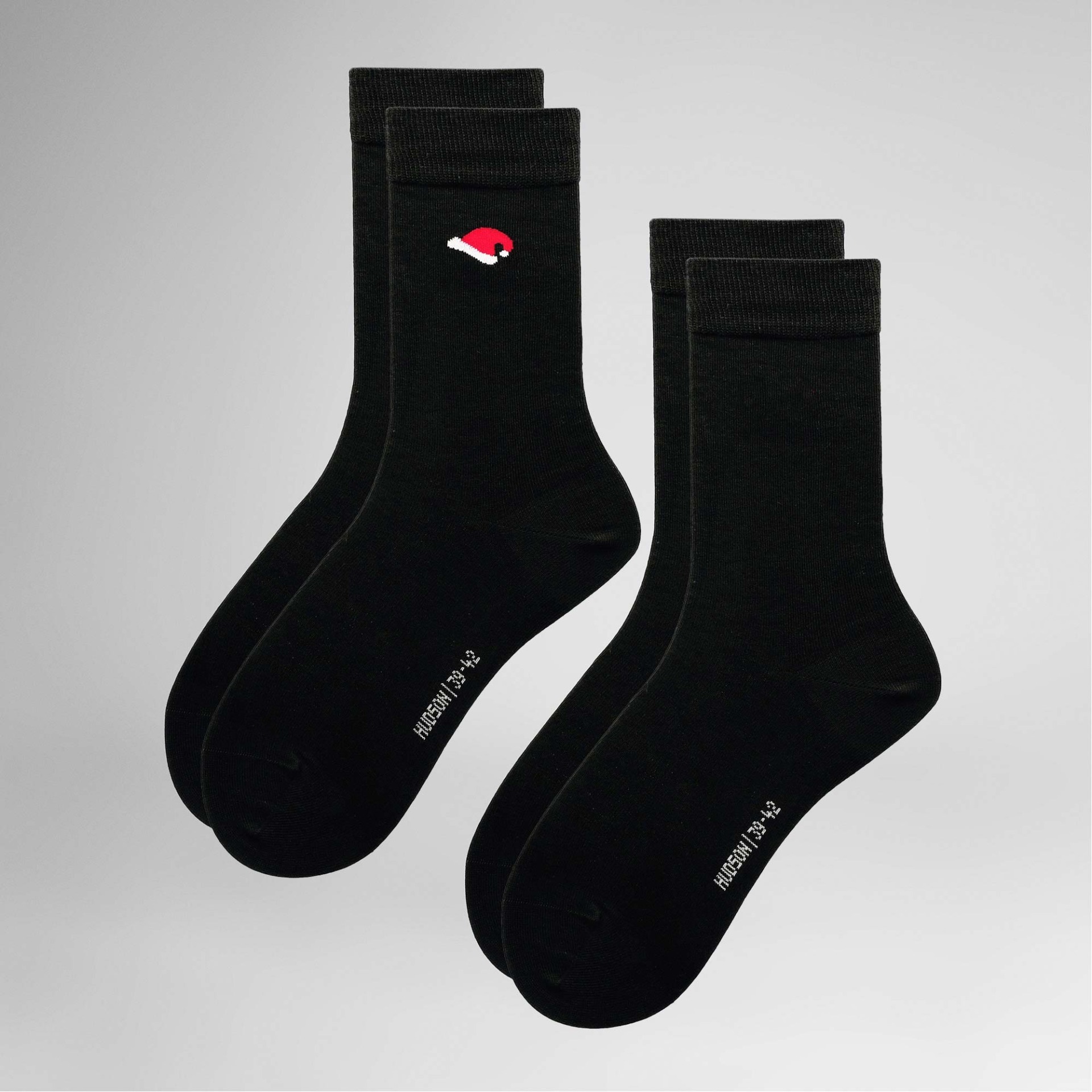Hudson Socken "Socke Santa 2-Pack" Weihnachtliche Socken im Doppelpack