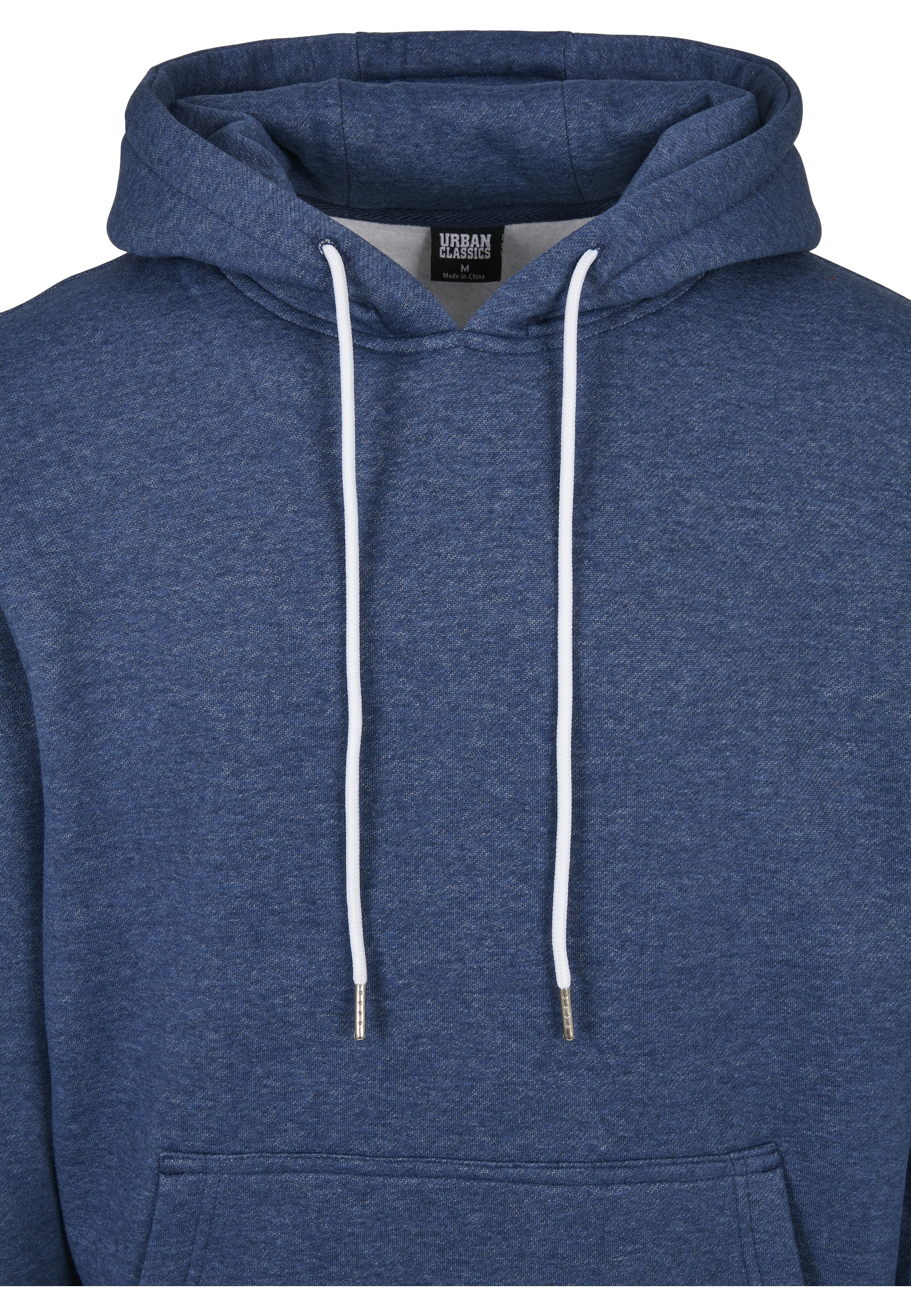 Thumbnail - URBAN CLASSICS Rundhalspullover "Urban Classics Herren Basic Melange Hoody" 1 Stk.