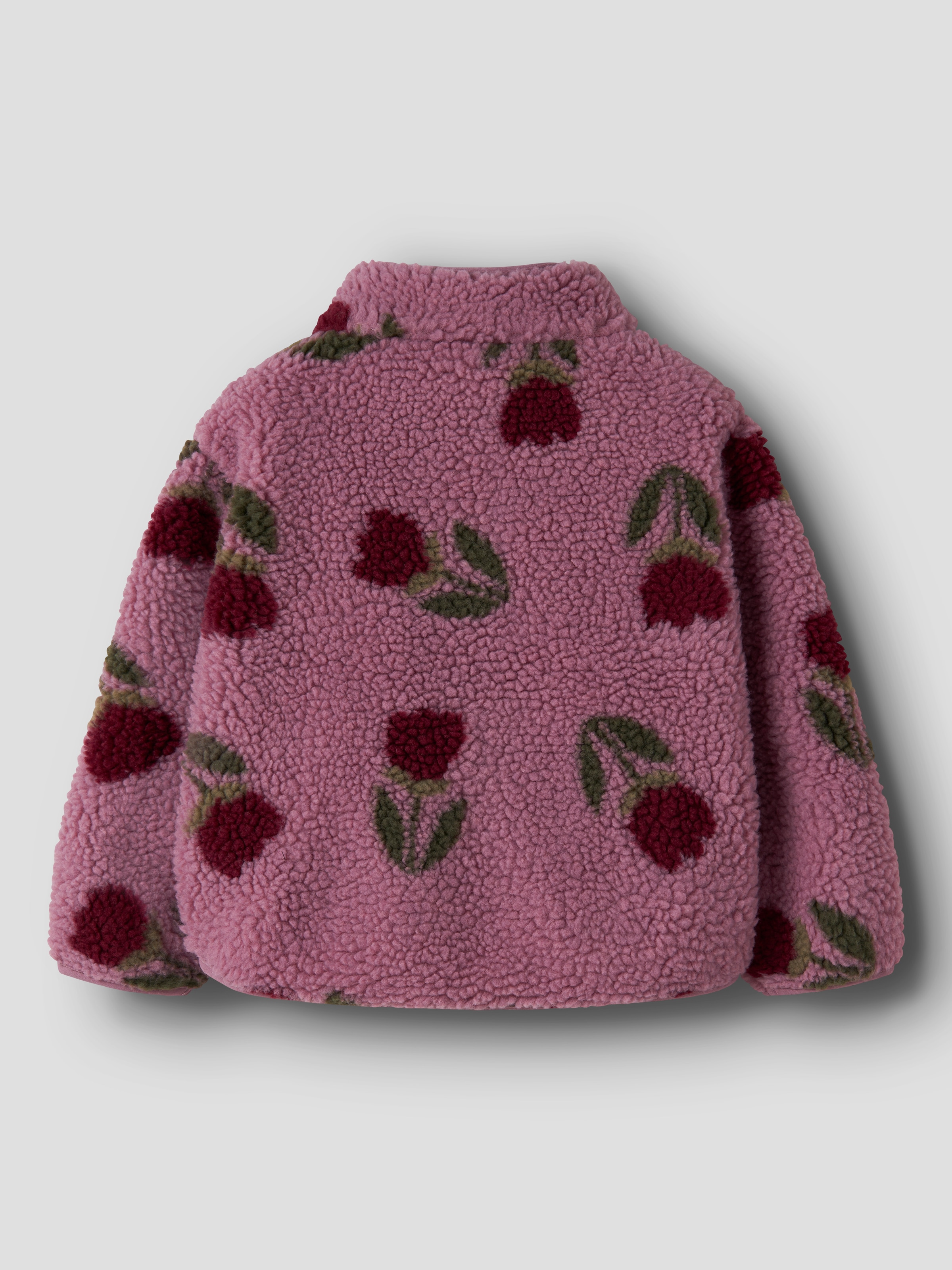 Name It Plüschjacke »NMFONELDA TEDDY CARD« Kunstfaser, regular fit