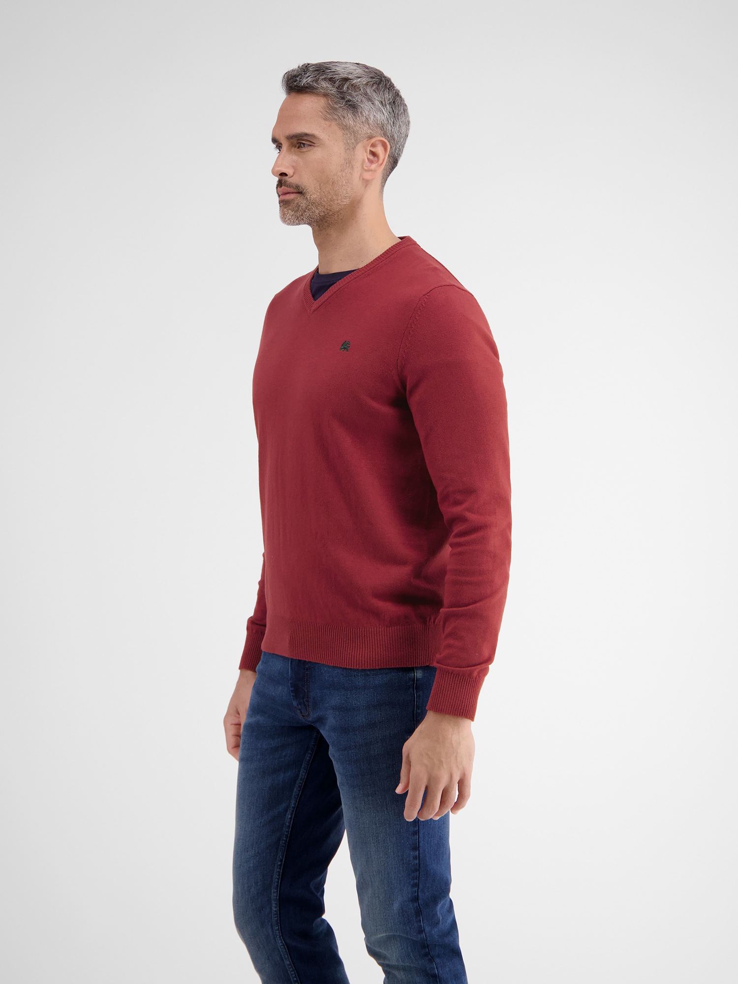 LERROS Strickpullover »LERROS V-Neck-Strickpullover mit Kaschmiranteil«