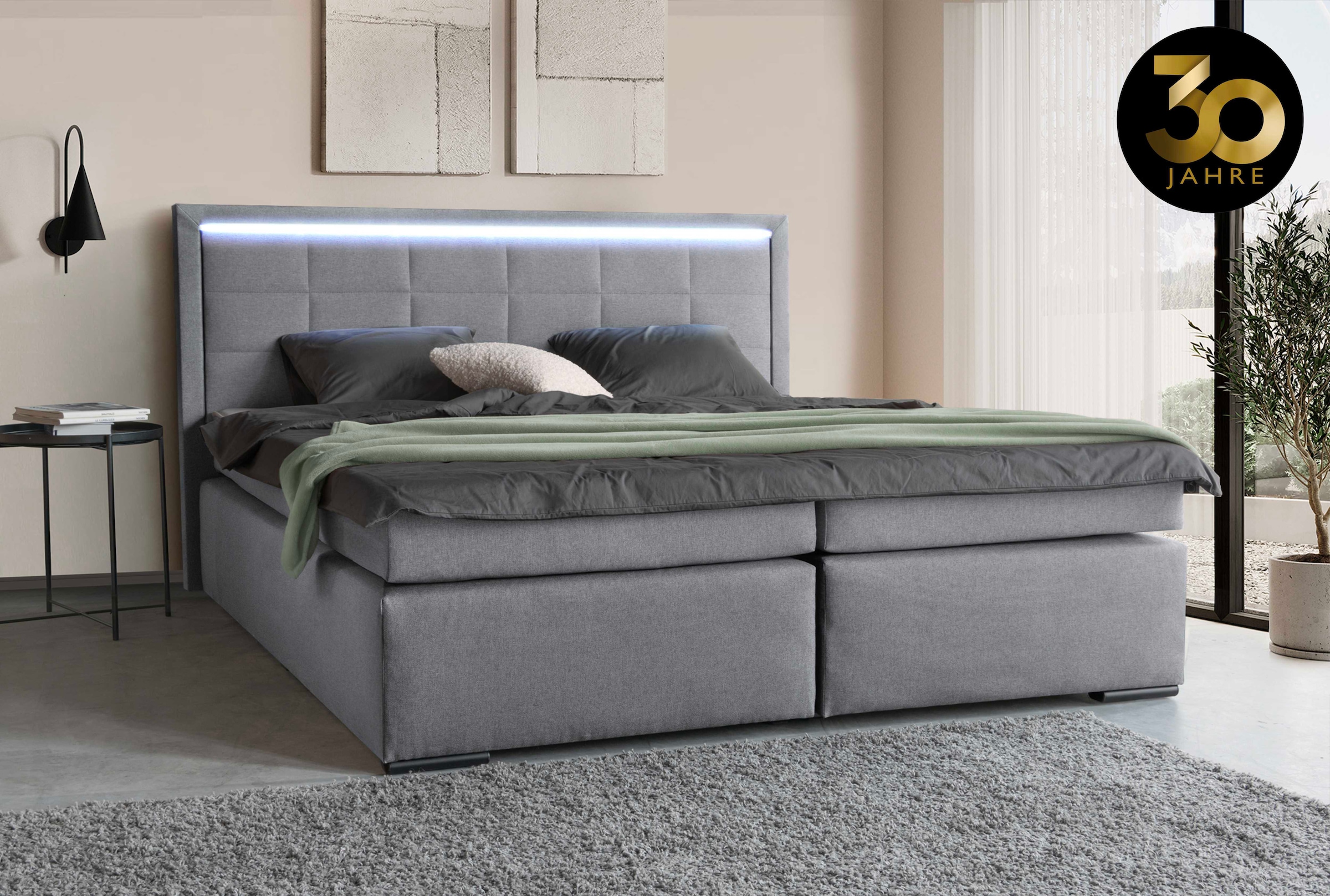 COLLECTION AB Boxspringbett "30 Jahre Jubiläums-Modell Athena" in H2,H3 & H günstig online kaufen