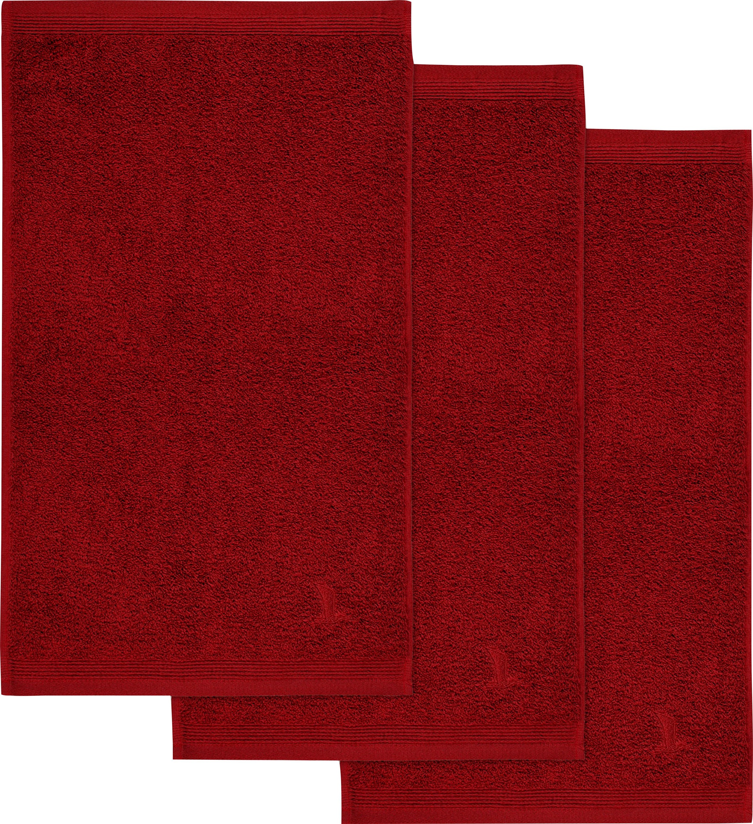 Möve Gästehandtücher "Superwuschel" Gästehandtücher Set mit Bordüre, 100% P günstig online kaufen