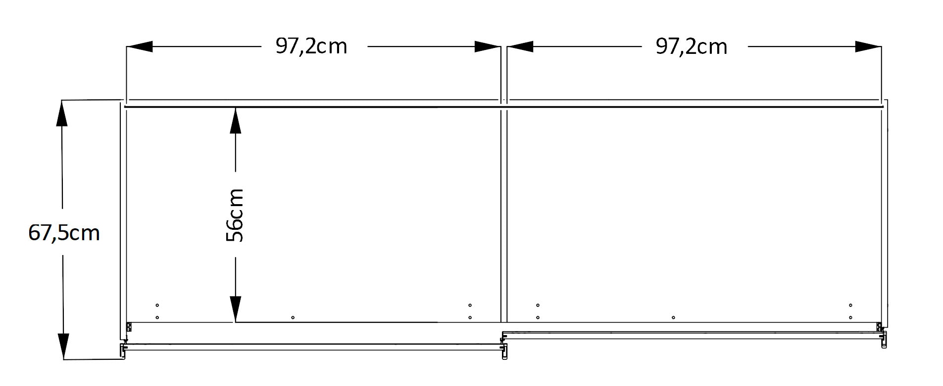 STAUD Schwebetürenschrank »Sinfonie Plus, edles Design in hochwertiger Qualität, Made in Germany«, In vier verschiedenen Ausstattungsvarianten