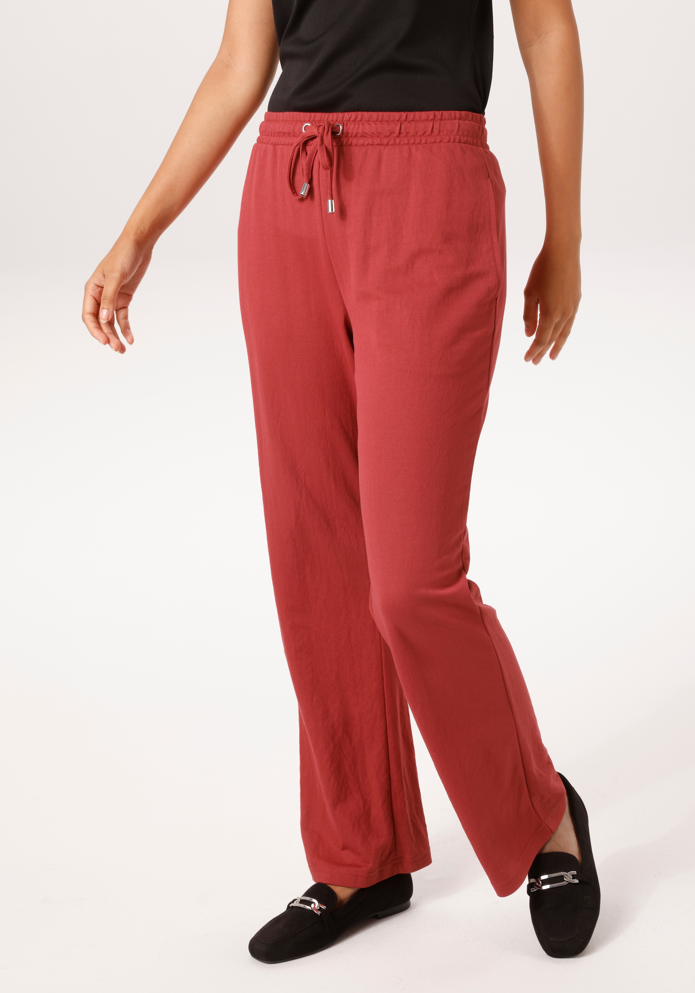 Aniston CASUAL Schlupfhose in weicher Pique-Qualität