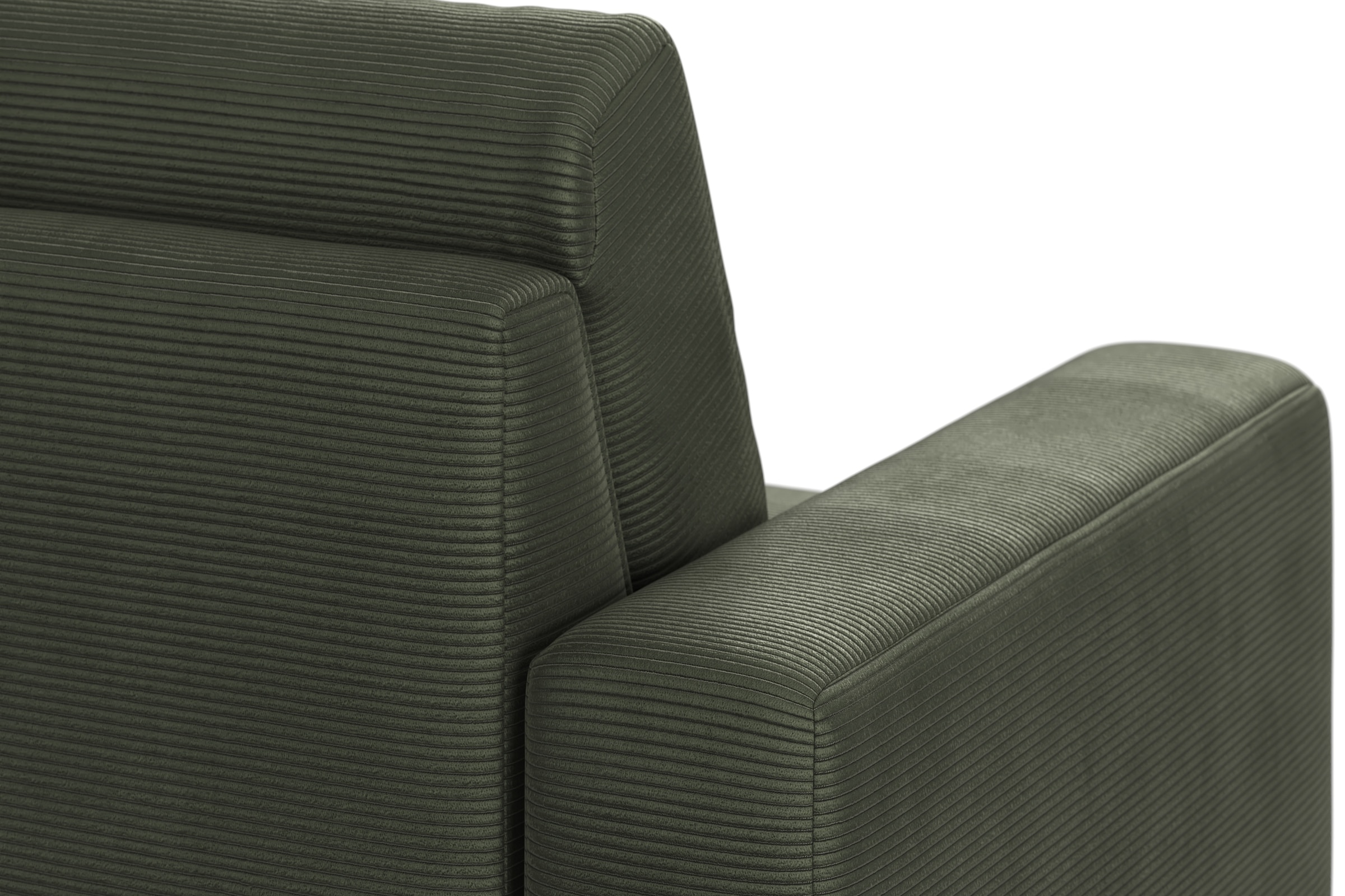 Home affaire Ecksofa »Summer L-Form«, mit Ottomane, mit oder ohne Bettfunktion und Bettkasten, Cord-Bezug