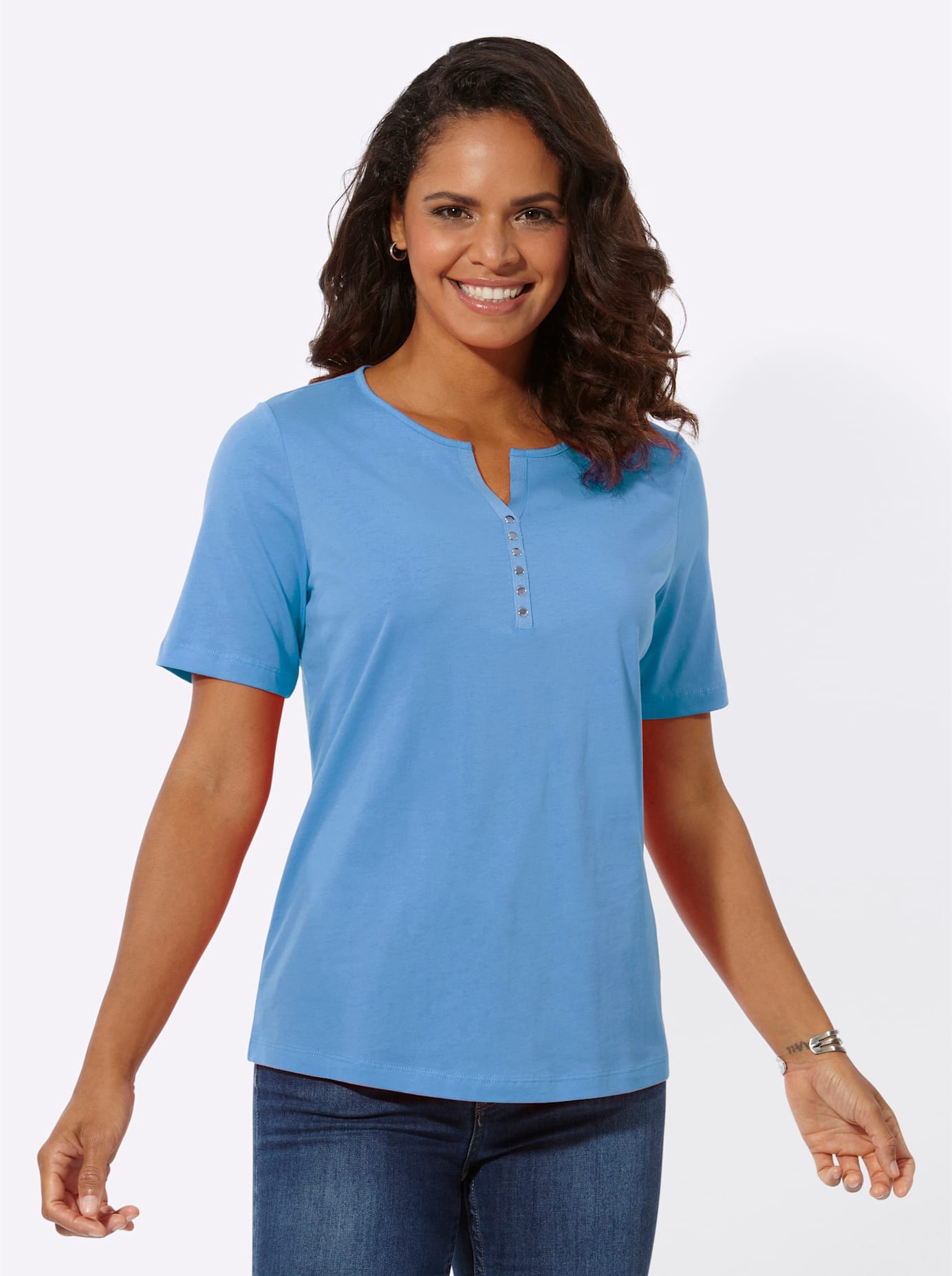 Casual Looks Rundhalsshirt »Shirt«, (1 tlg.)