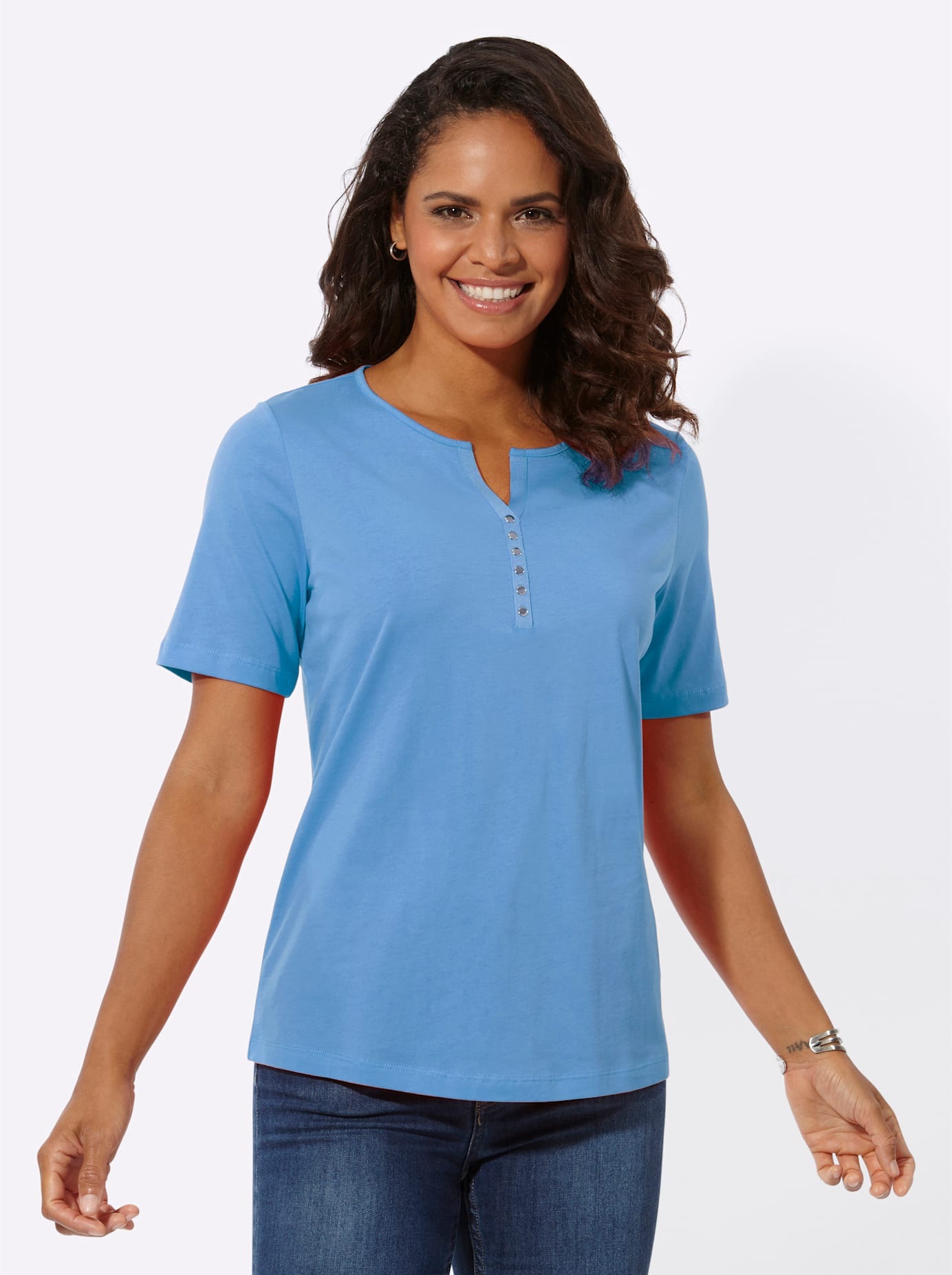 Casual Looks Rundhalsshirt "Shirt" 1 Stk. günstig online kaufen