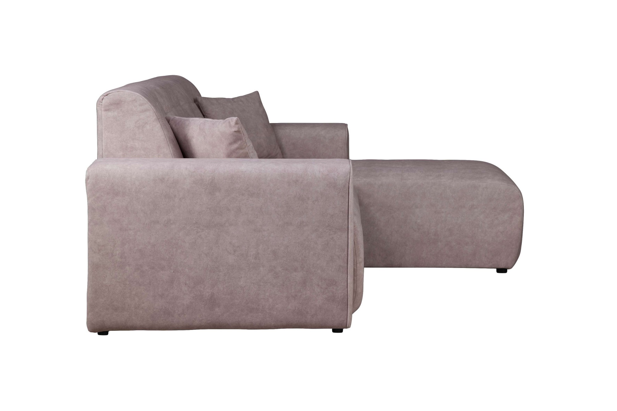 Home affaire Ecksofa »Nosia L-Form«, incl. 2 Zierkissen, mit feiner Steppung