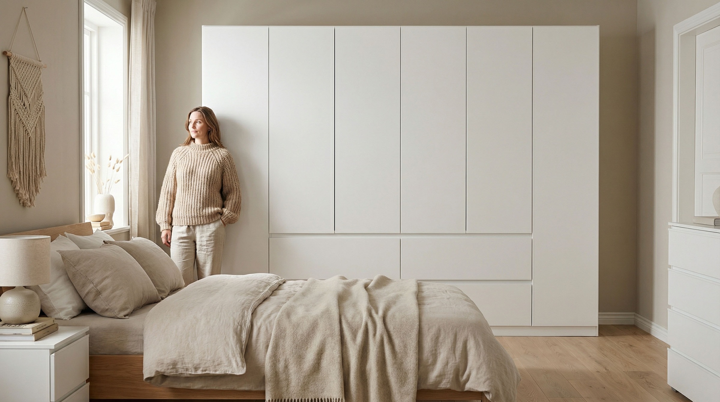 rauch Drehtürenschrank »Schrank Garderobe MAINZ Breiten 91/136/181/226/271/315/360, Höhe 210cm« 3 verschiedene Ausstattungen BASIC/CLASSIC/PREMIUM (inkl. SOFT-CLOSE),  grifflose Front, Außentüren mit Push-to-Open Funktion MADE IN GERMANY