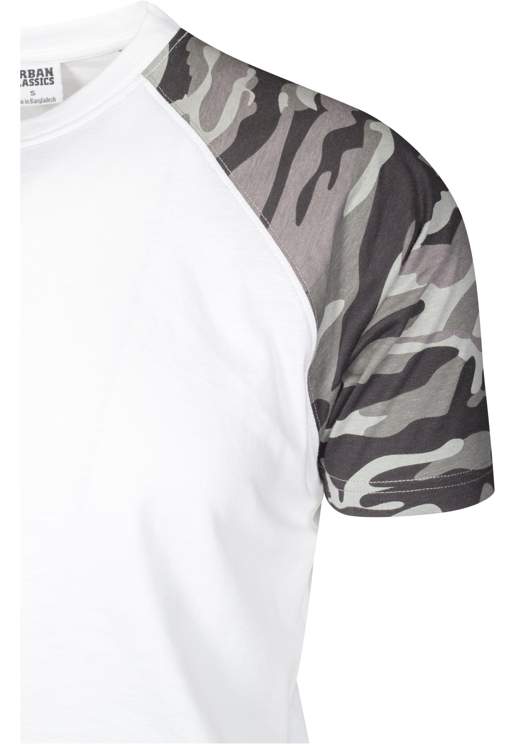 URBAN CLASSICS T-Shirt »Urban Classics Herren Raglan Contrast Tee«, (1 tlg.)