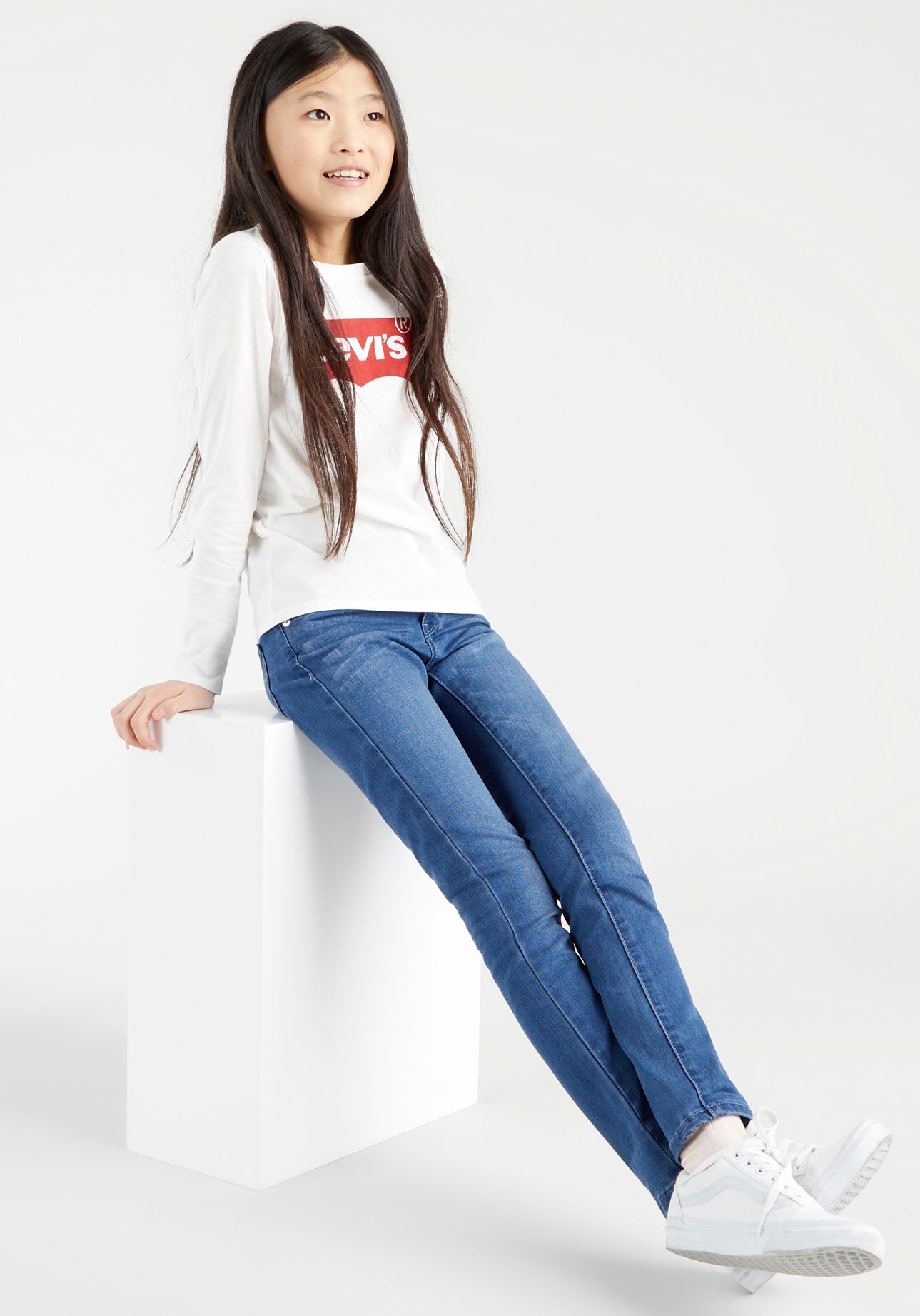Levi's Girls' Skinny Fit Jeans 