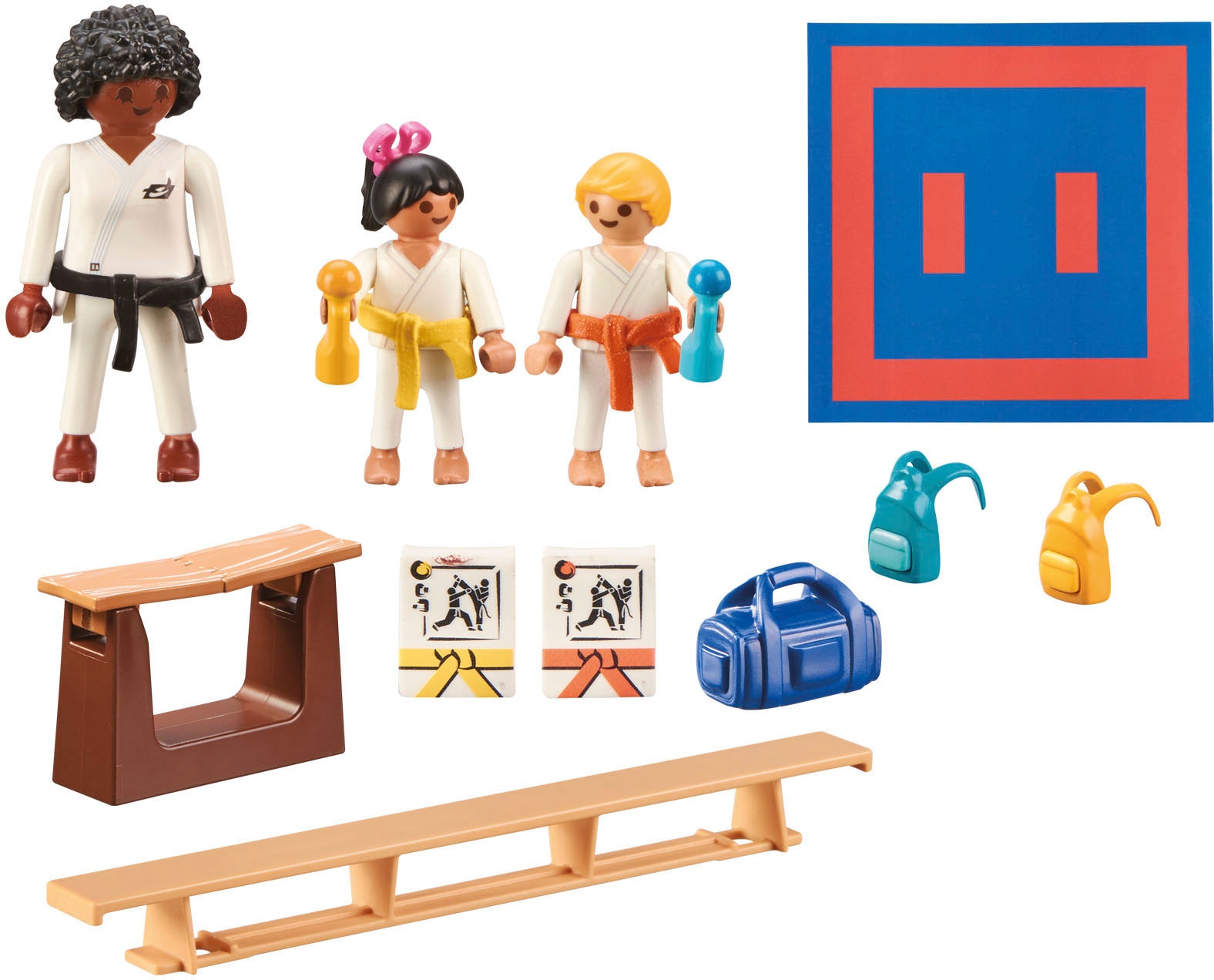 Playmobil® Konstruktions-Spielset »Karate Training (71186), Sports & Action«, (21 St.), Made in Europe
