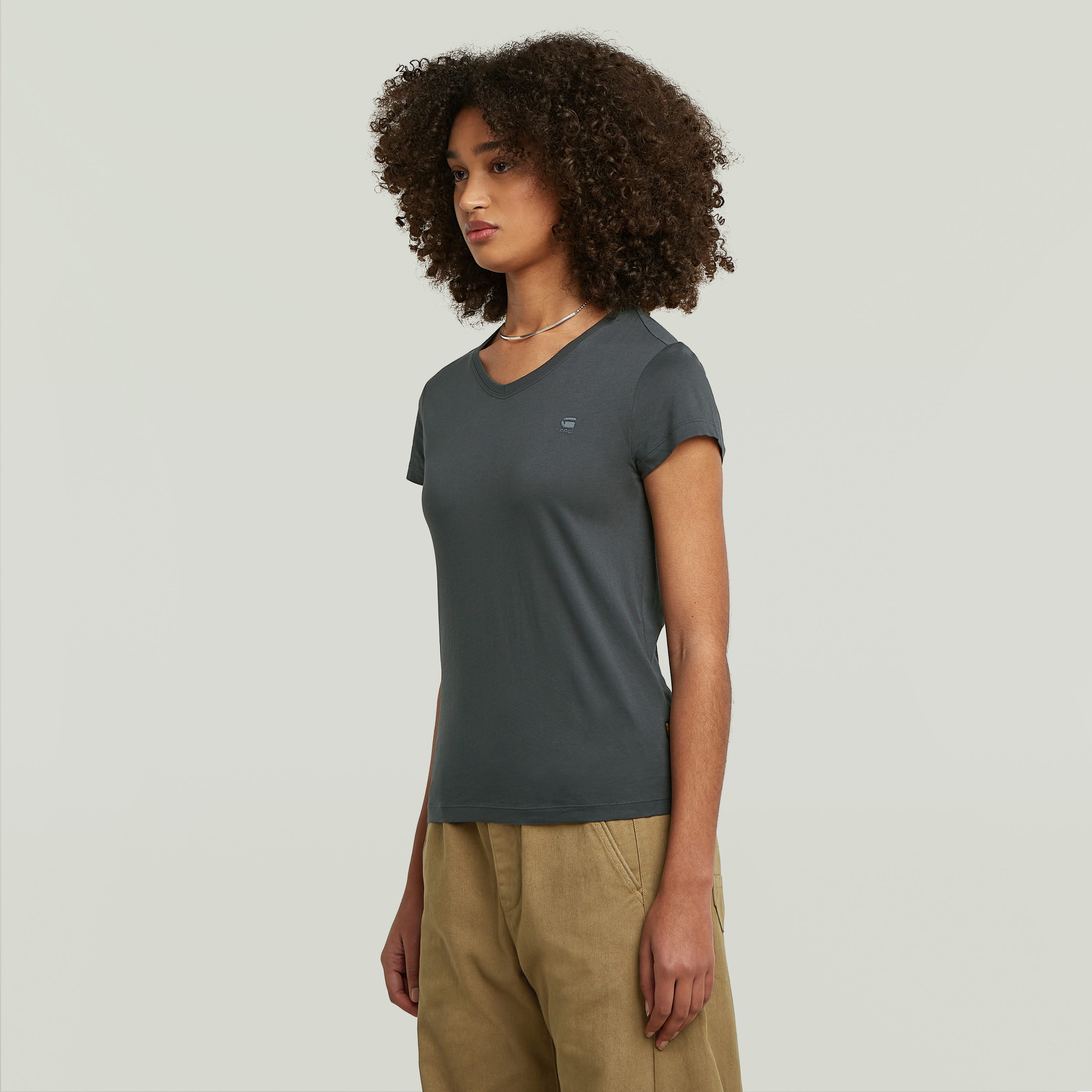 G-STAR V-Shirt "Eyben" mit Label günstig online kaufen