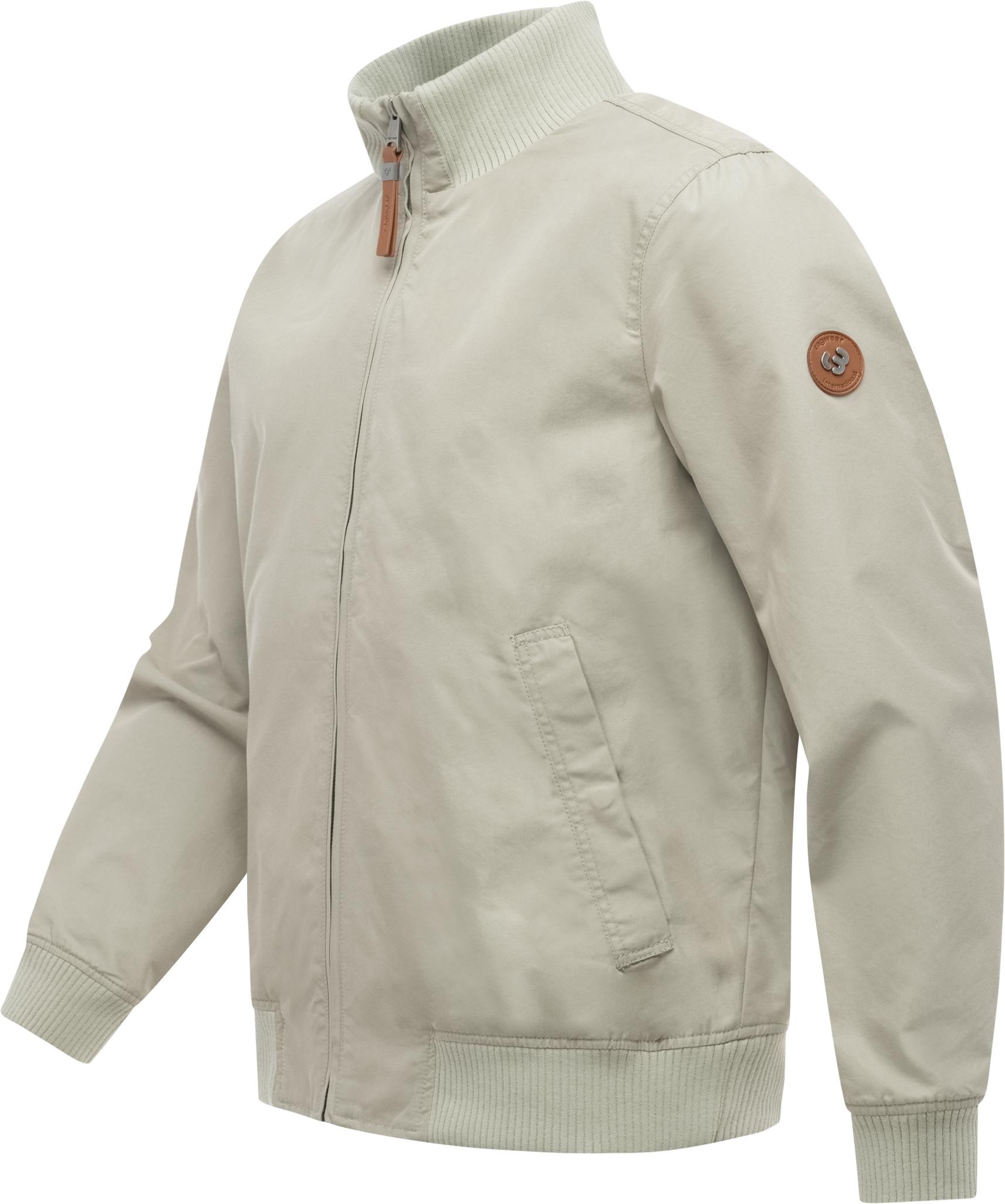 Ragwear Outdoorjacke »Crusien YOUMODO« ohne Kapuze Leichte Jacke mit elastischen Bündchen