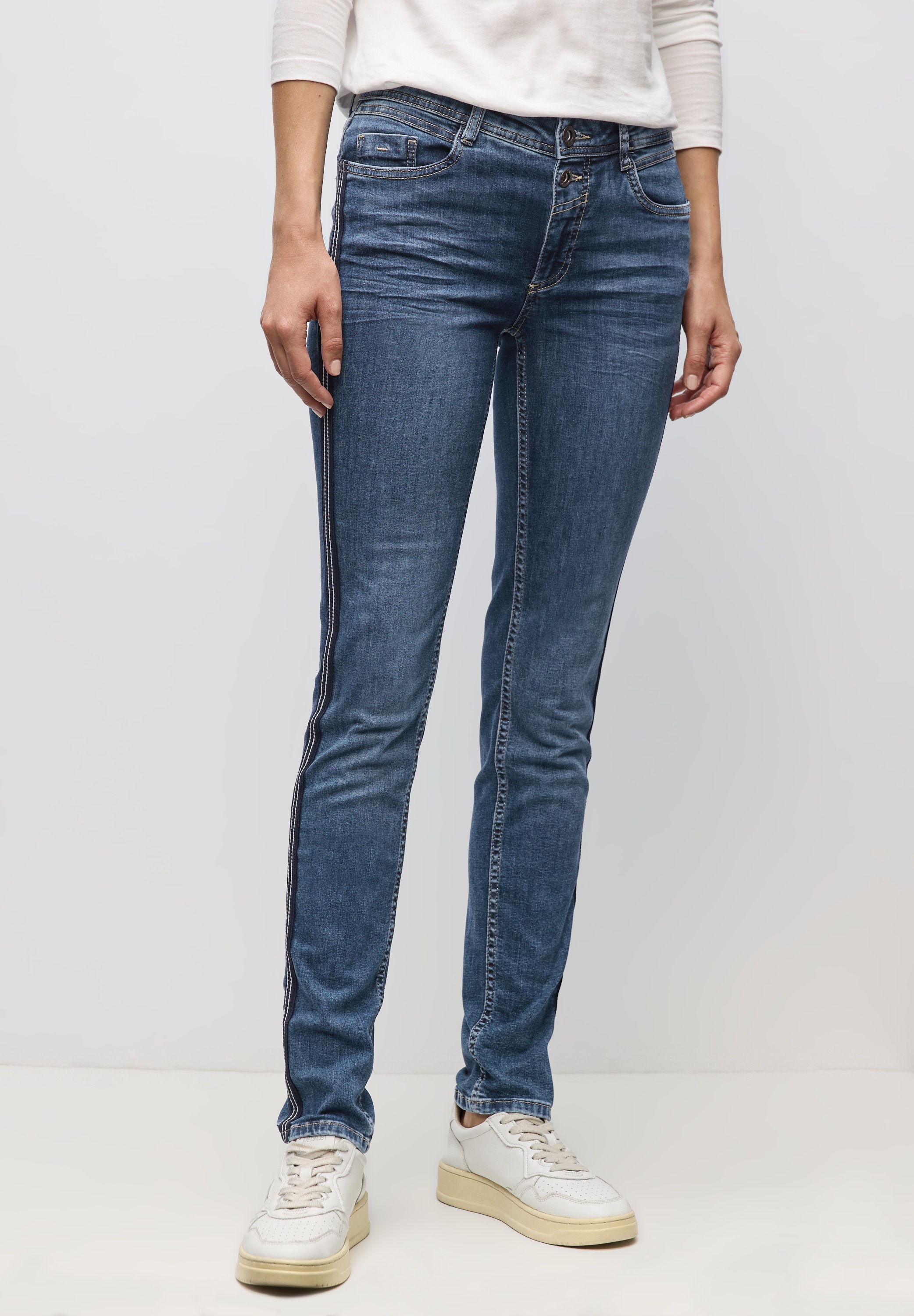 Cecil Slim-fit-Jeans 5-Pocket-Style