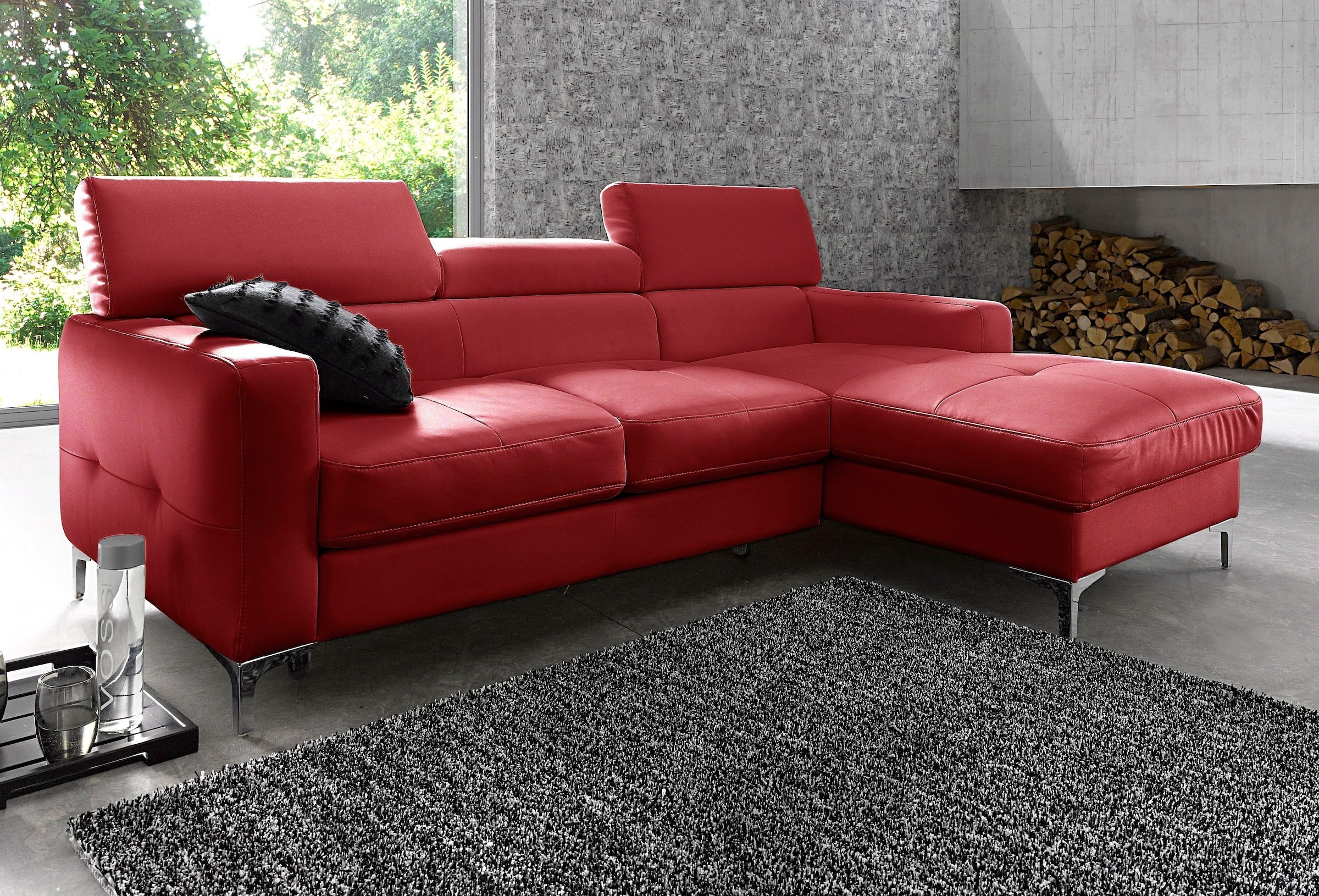 COTTA Polstergarnitur "Sammy L-Form", (Set), Set bestehend aus: Ecksofa mit günstig online kaufen
