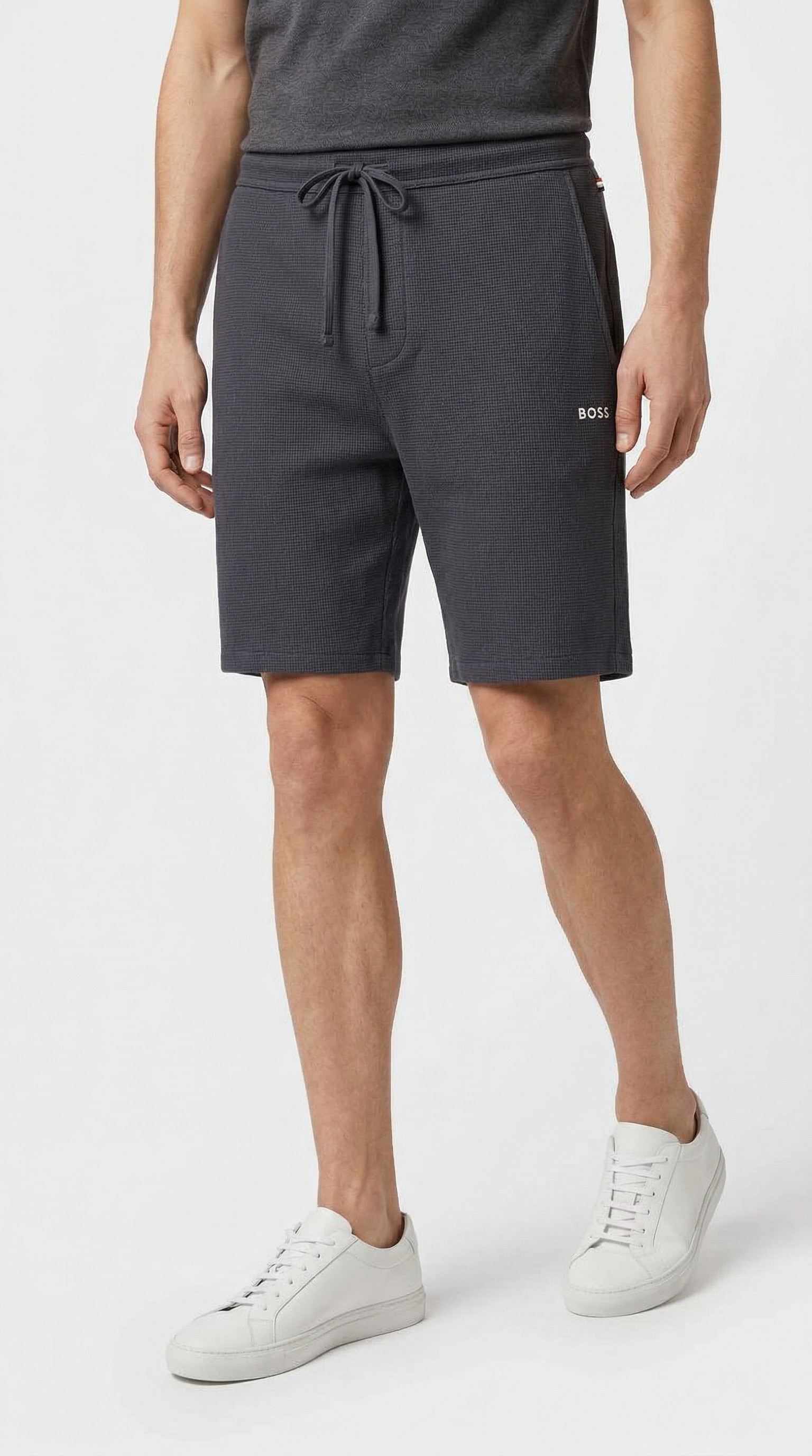 BOSS Pyjamashorts "Waffle Shorts" günstig online kaufen