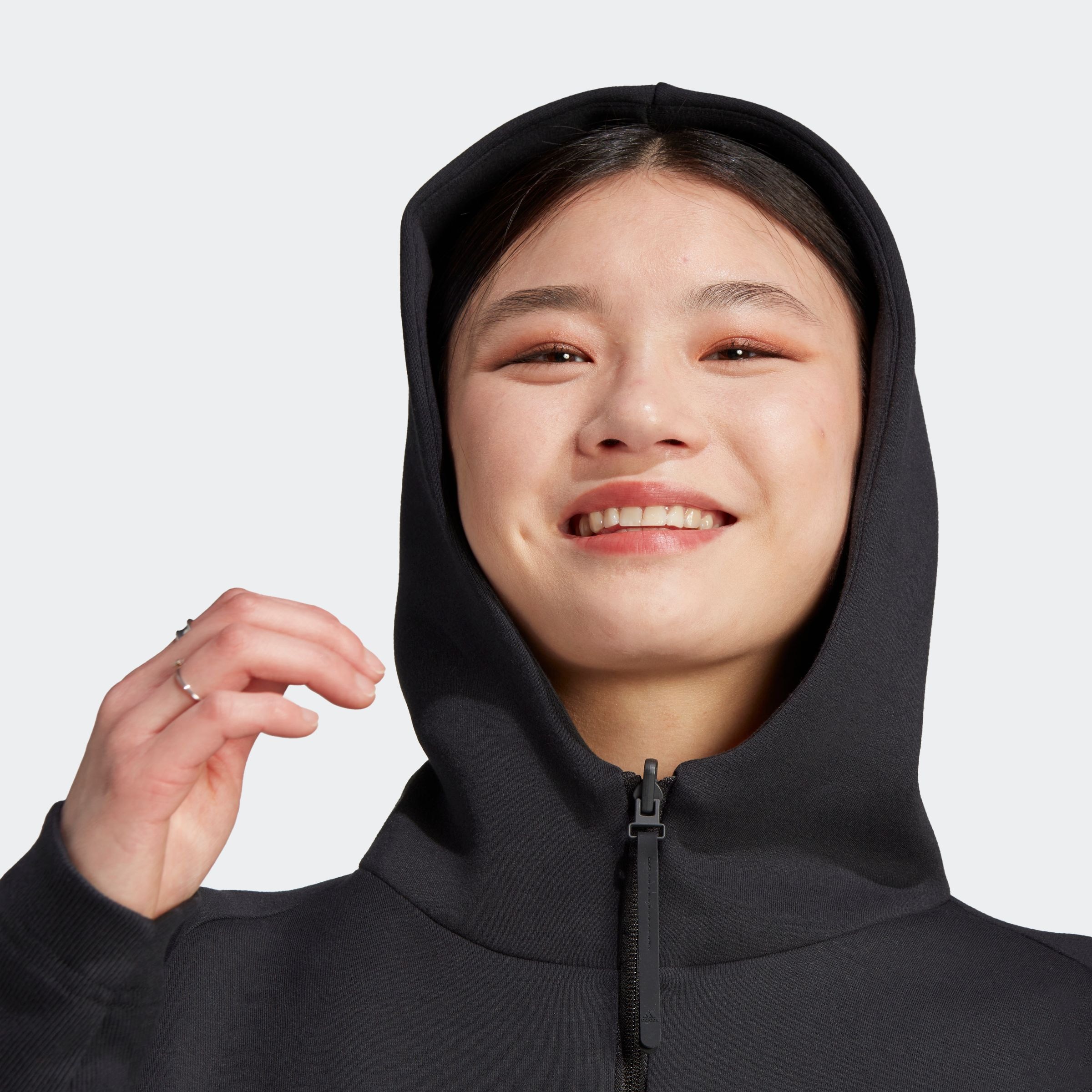 adidas Sportswear Kapuzensweatshirt »W Z.N.E. FZ«