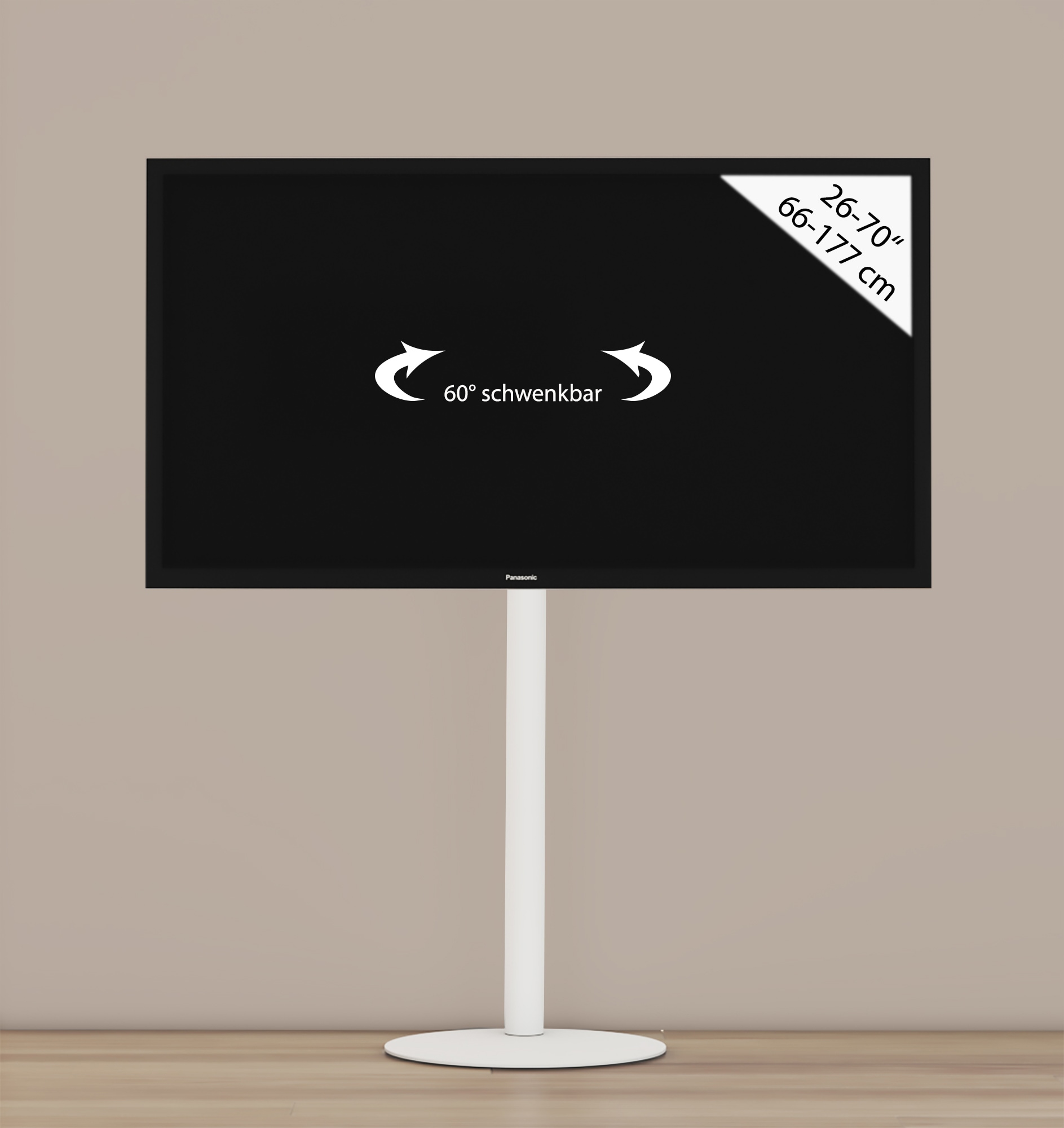 VCM Wohnzimmertisch »Design Premium TV Standfuß Rack Fernseh Cirla«