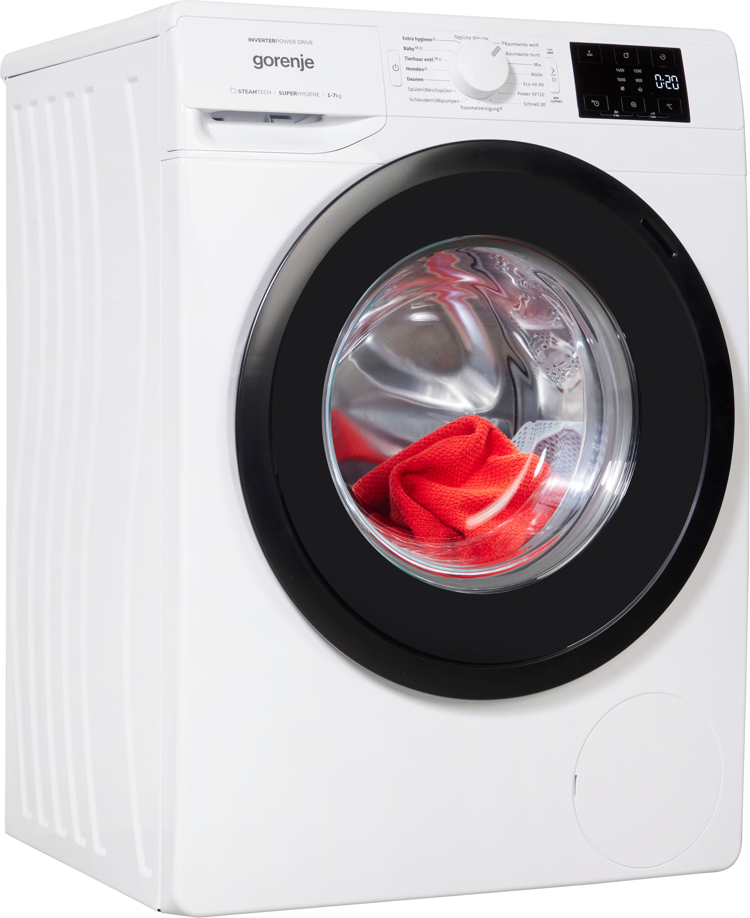 GORENJE Waschmaschine "Wave NEI74ADPS", 7 kg, 1400 U/min