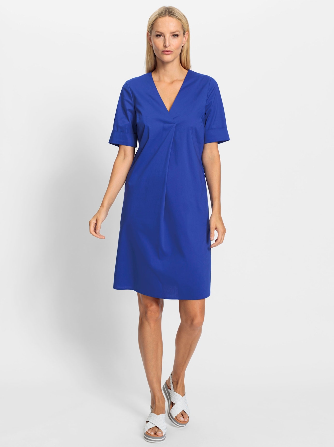 heine Sommerkleid "Kleid" Eingrifftaschen günstig online kaufen