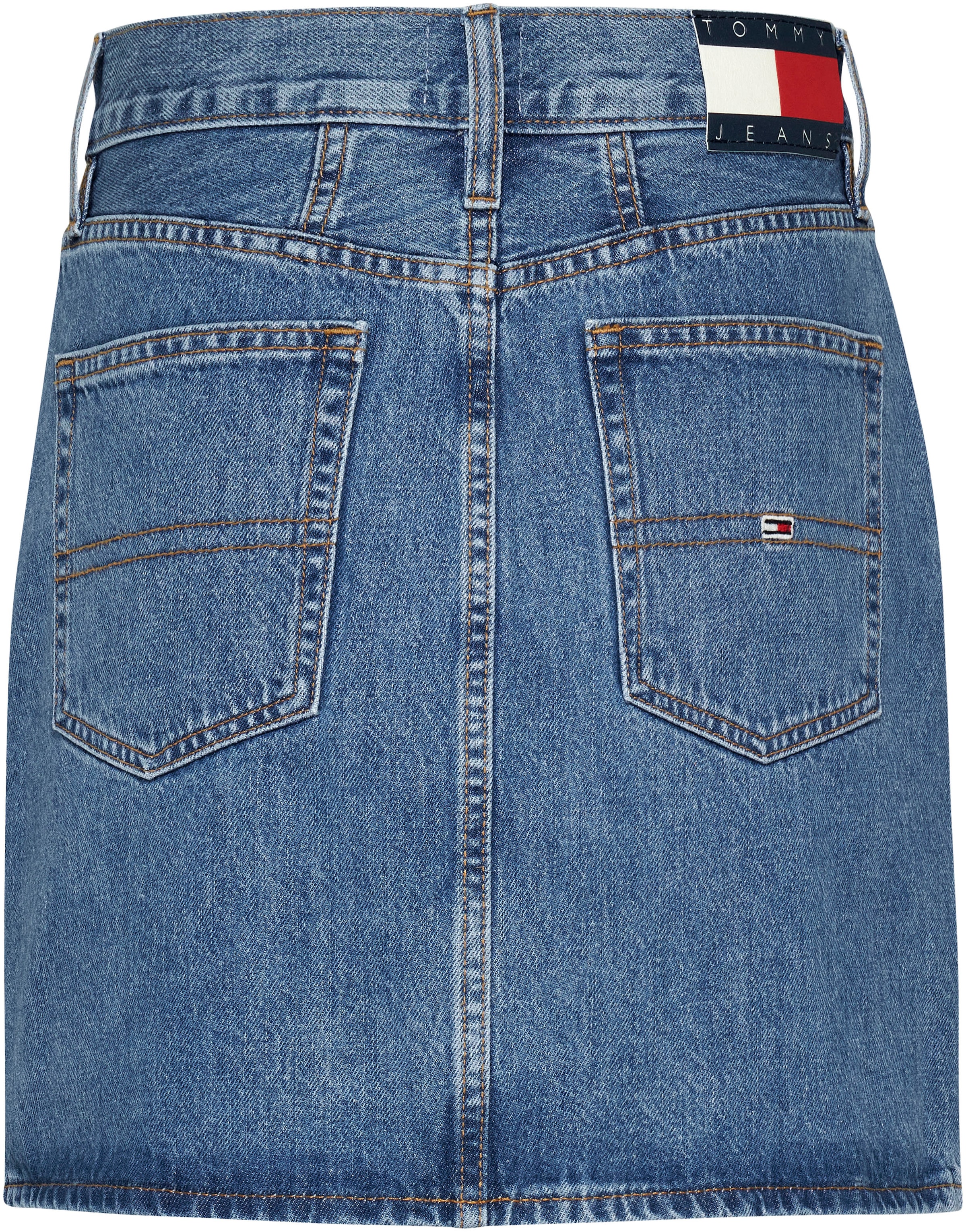 Tommy Jeans Curve Jeansrock »CRV MOM UH SKIRT BH0034«, Webrock Große Größen