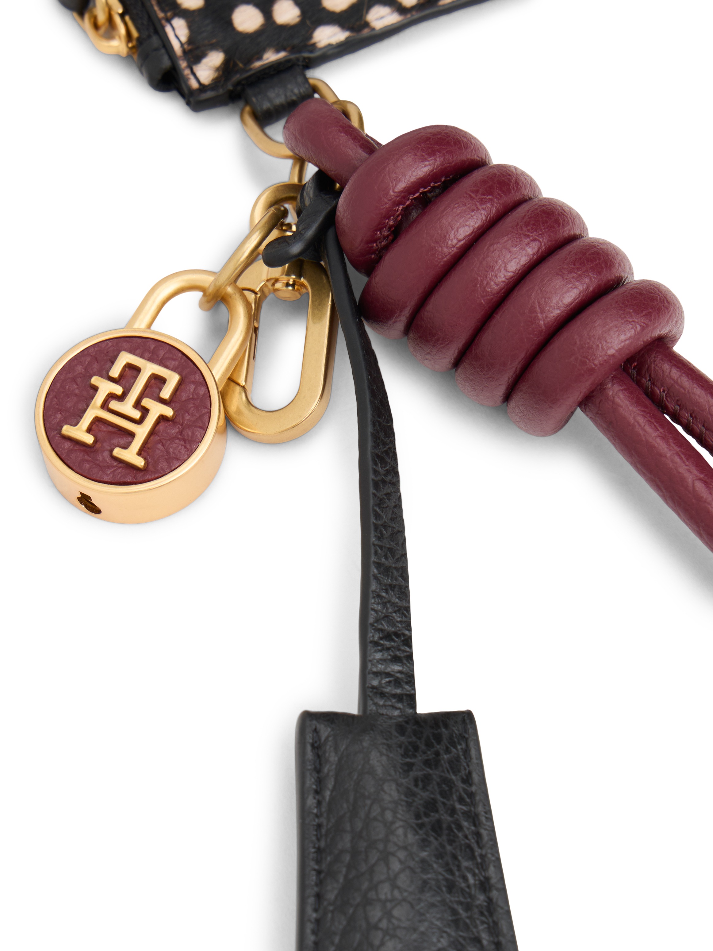 Tommy Hilfiger Schlüsselanhänger »TH ESSENTAIL« , Accessoires, Mini Geldbeutel, Portemonnaie mit Kontrastmuster