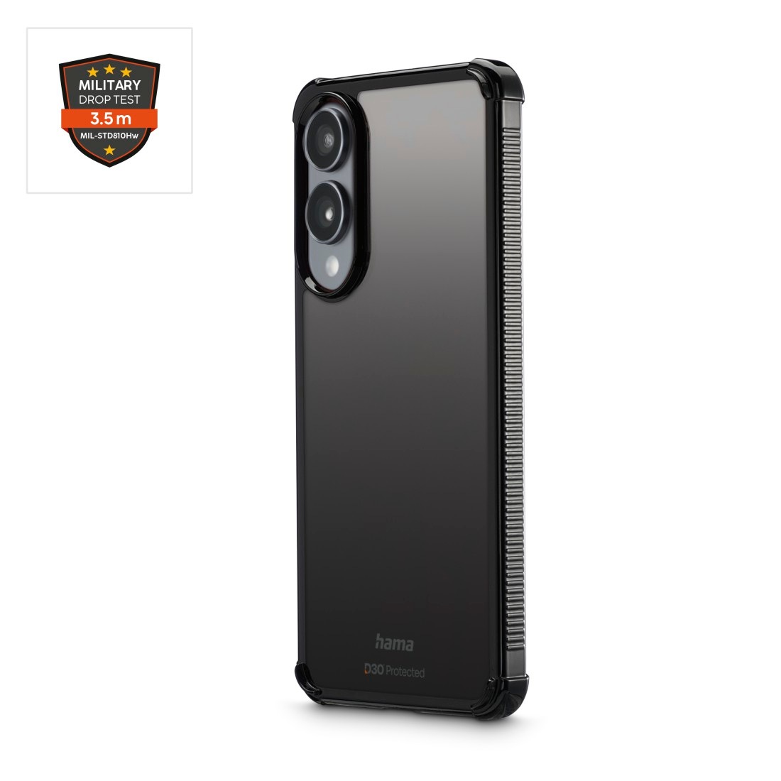 Hama Smartphone-Hülle »Handyhülle „Extreme Protect“ f. Samsung Galaxy S25 Edge«, stoßfest, sturzsicher