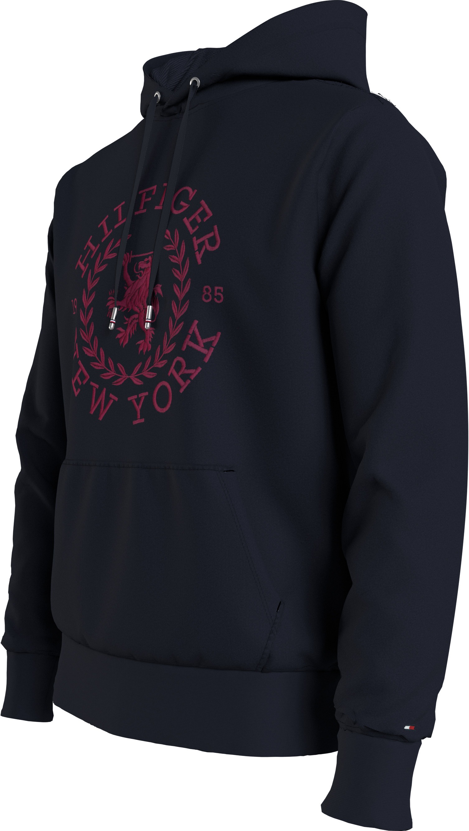 Tommy Hilfiger Kapuzensweatshirt »BIG ICON CREST HOODIE«, mit Logo-Stickerei