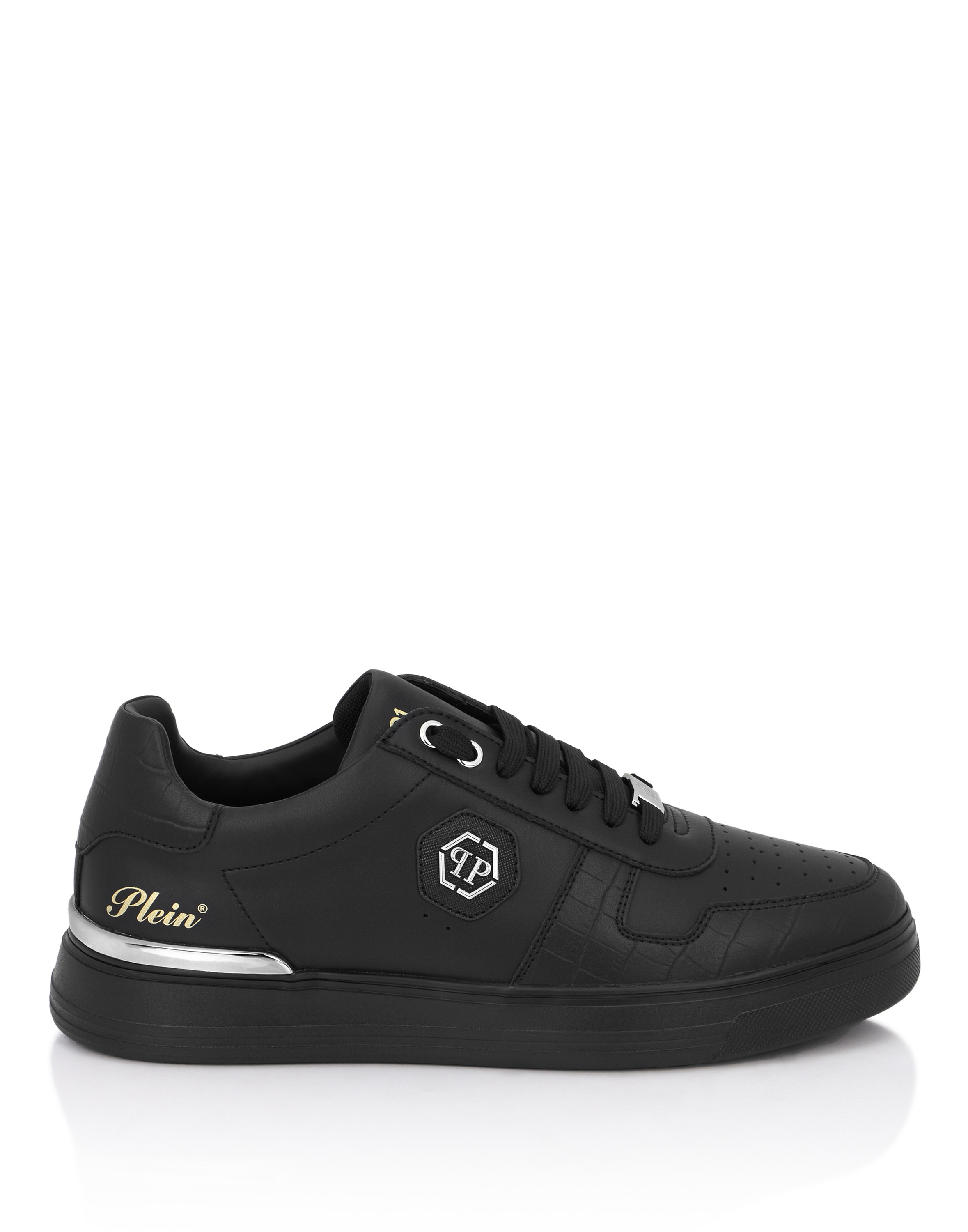 Philipp Plein Cocco Crocco Geprägt Sneaker Black Size 40 2
